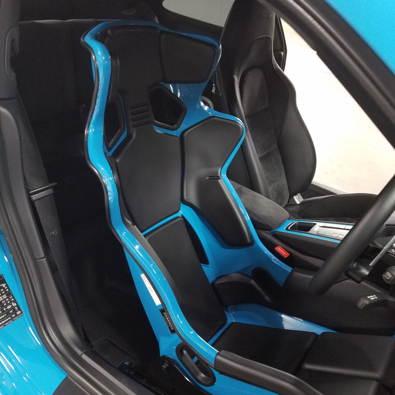 Miami Blue Recaro seats r/Porsche