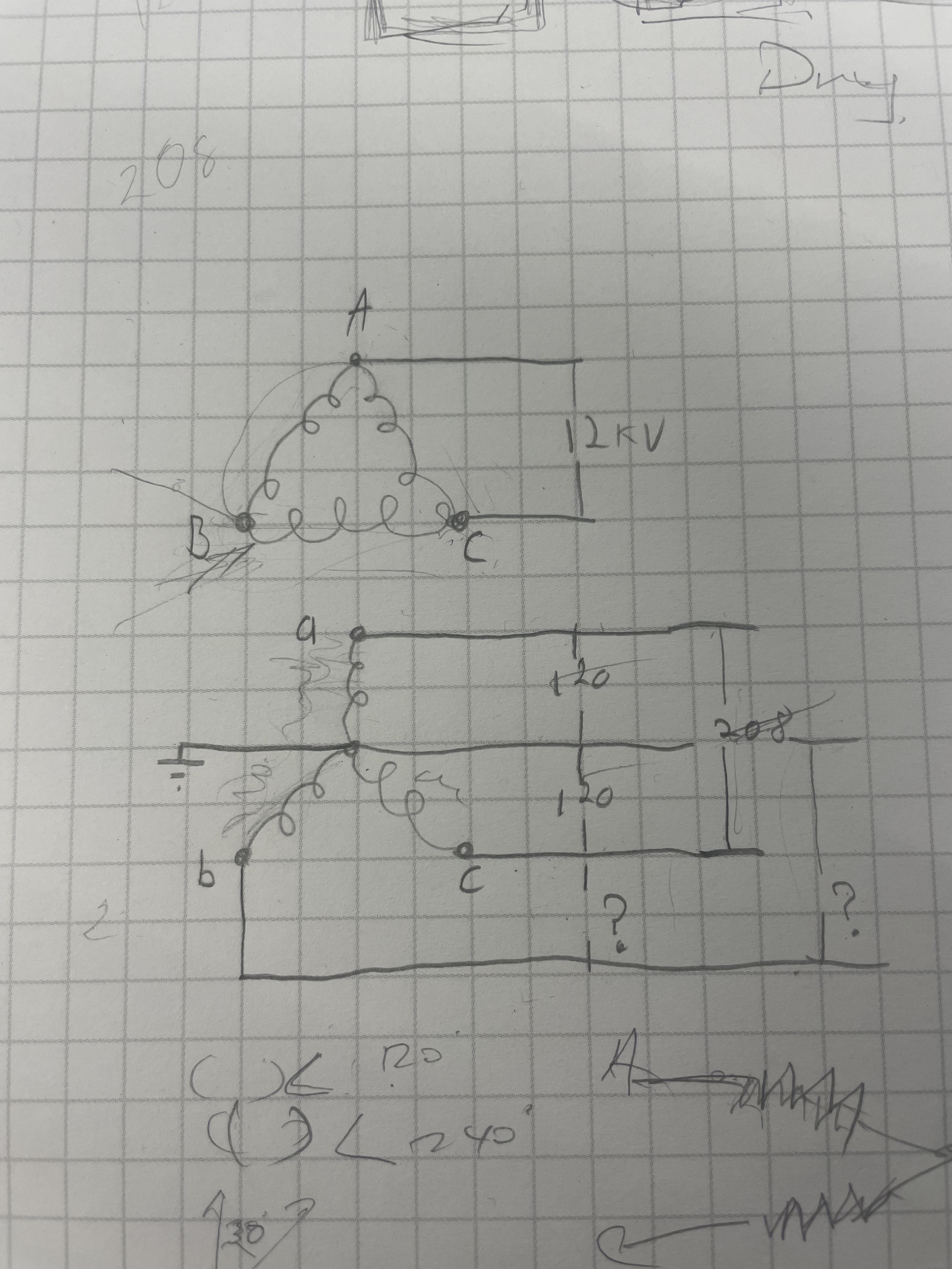 Secondary voltage when one Primary phase lost? r/ElectricalEngineering
