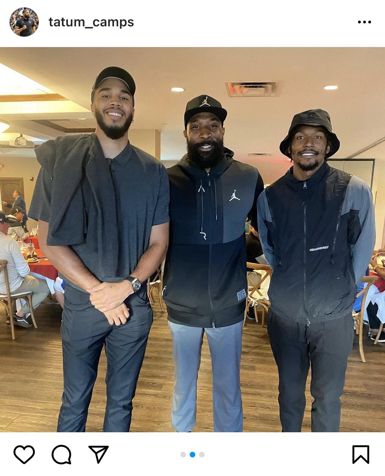 Tatum, his dad, Brad Beal. Not saying this means anything but Jayson’s