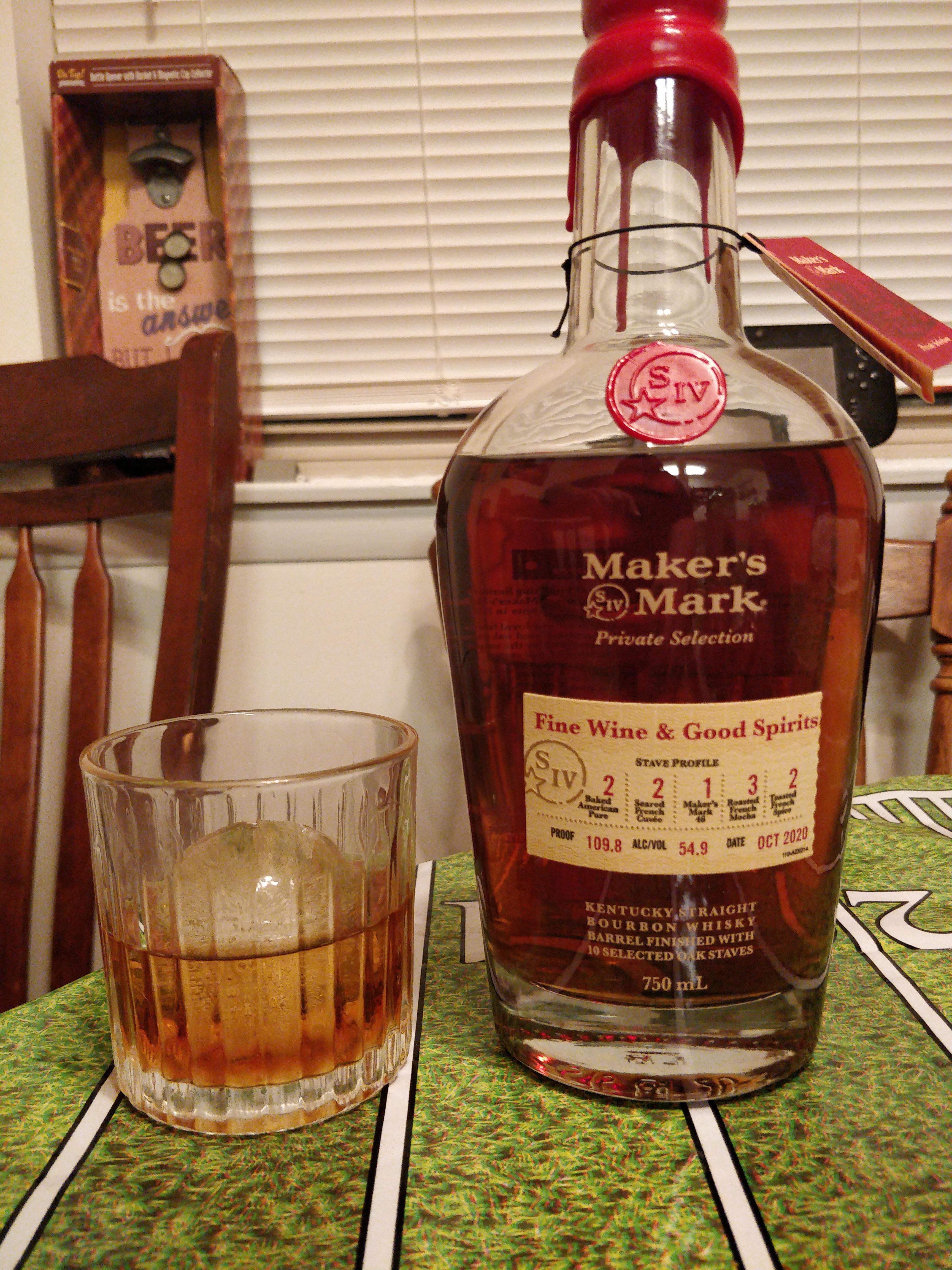 Picked up the PA Private Select Maker's. The flavor label has a lot of