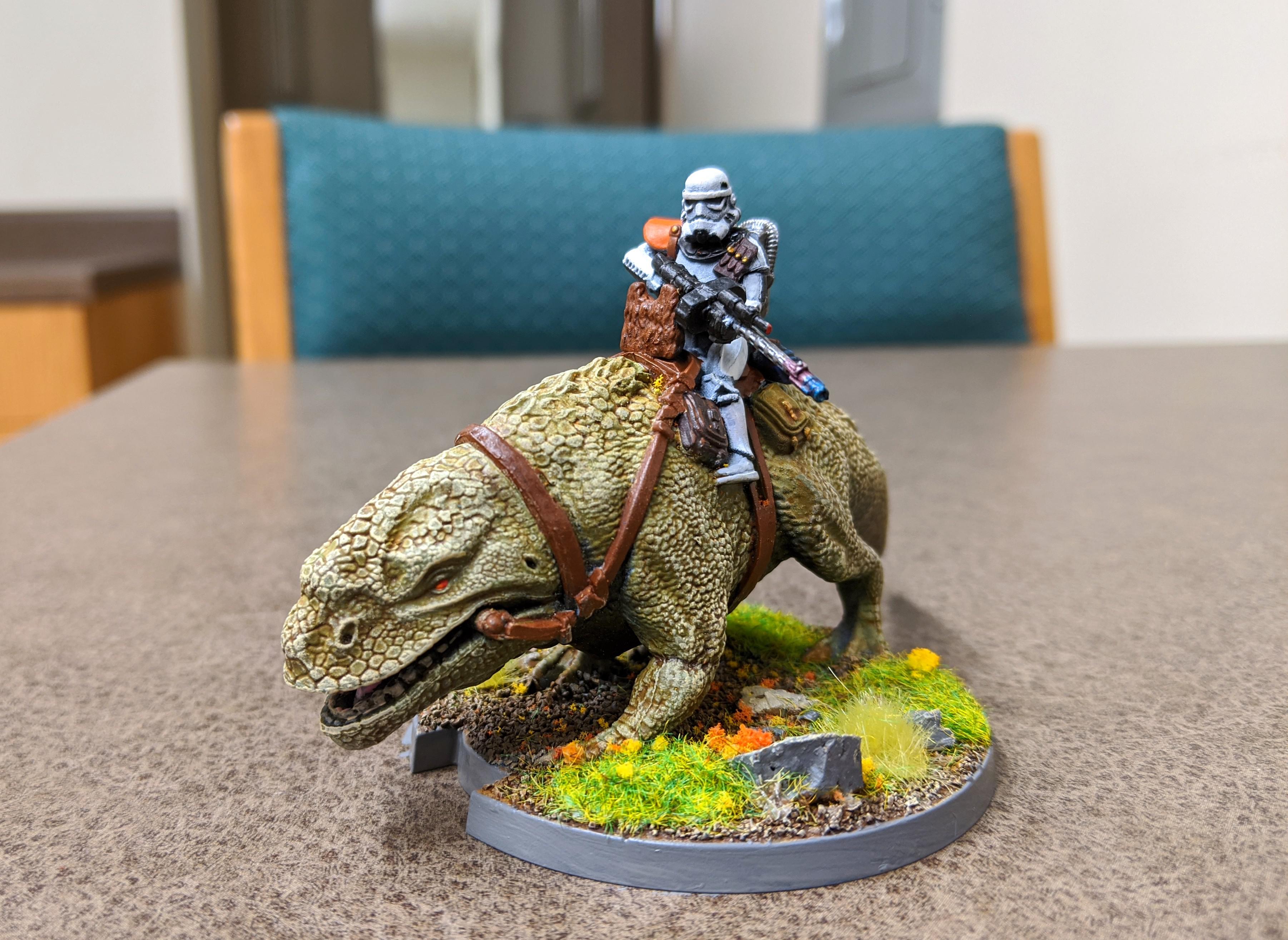 First model painted for Star Wars Legion! Very fun and love the models