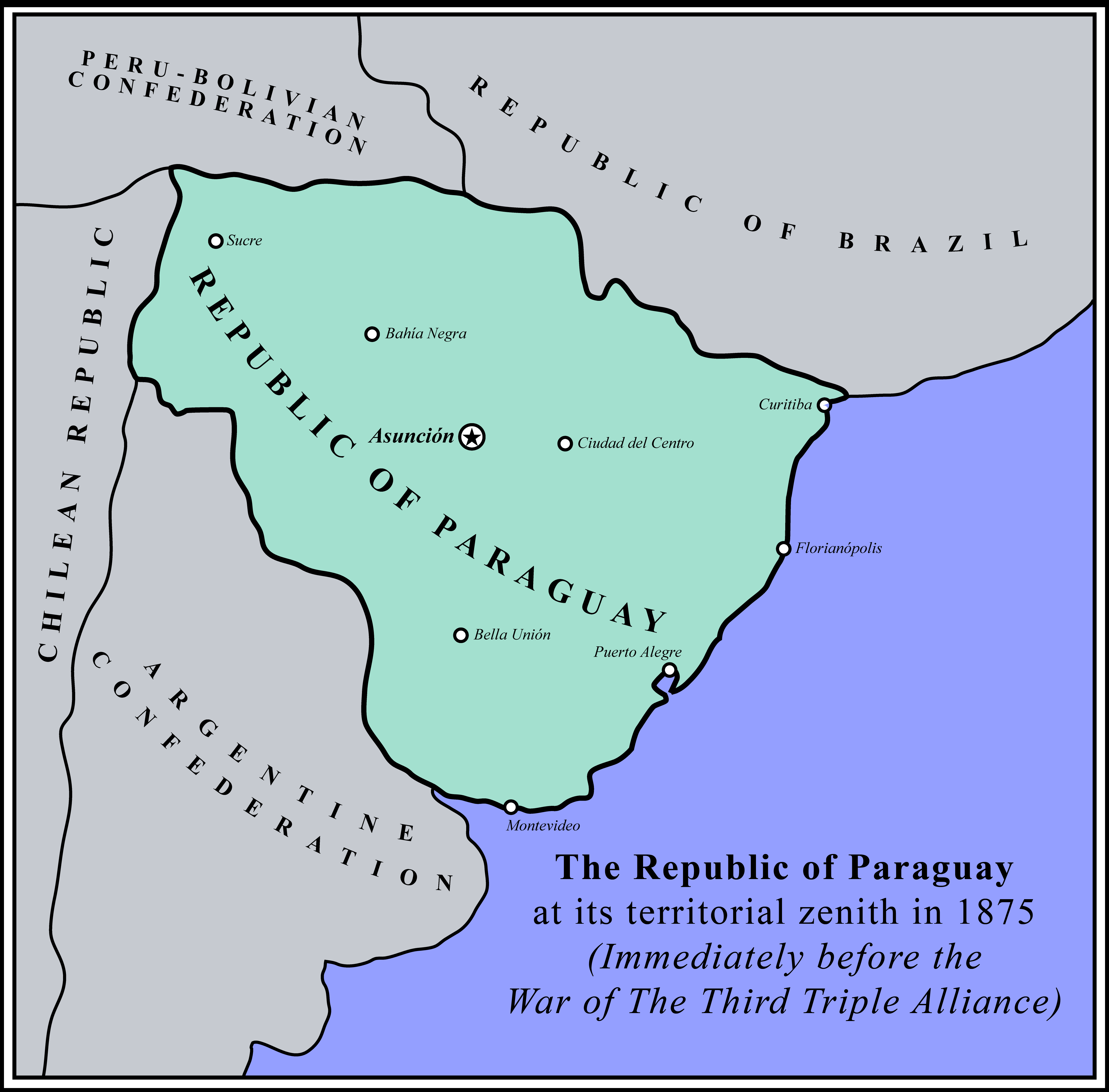 [IM Contest Submission] The Republic of Paraguay at its greatest
