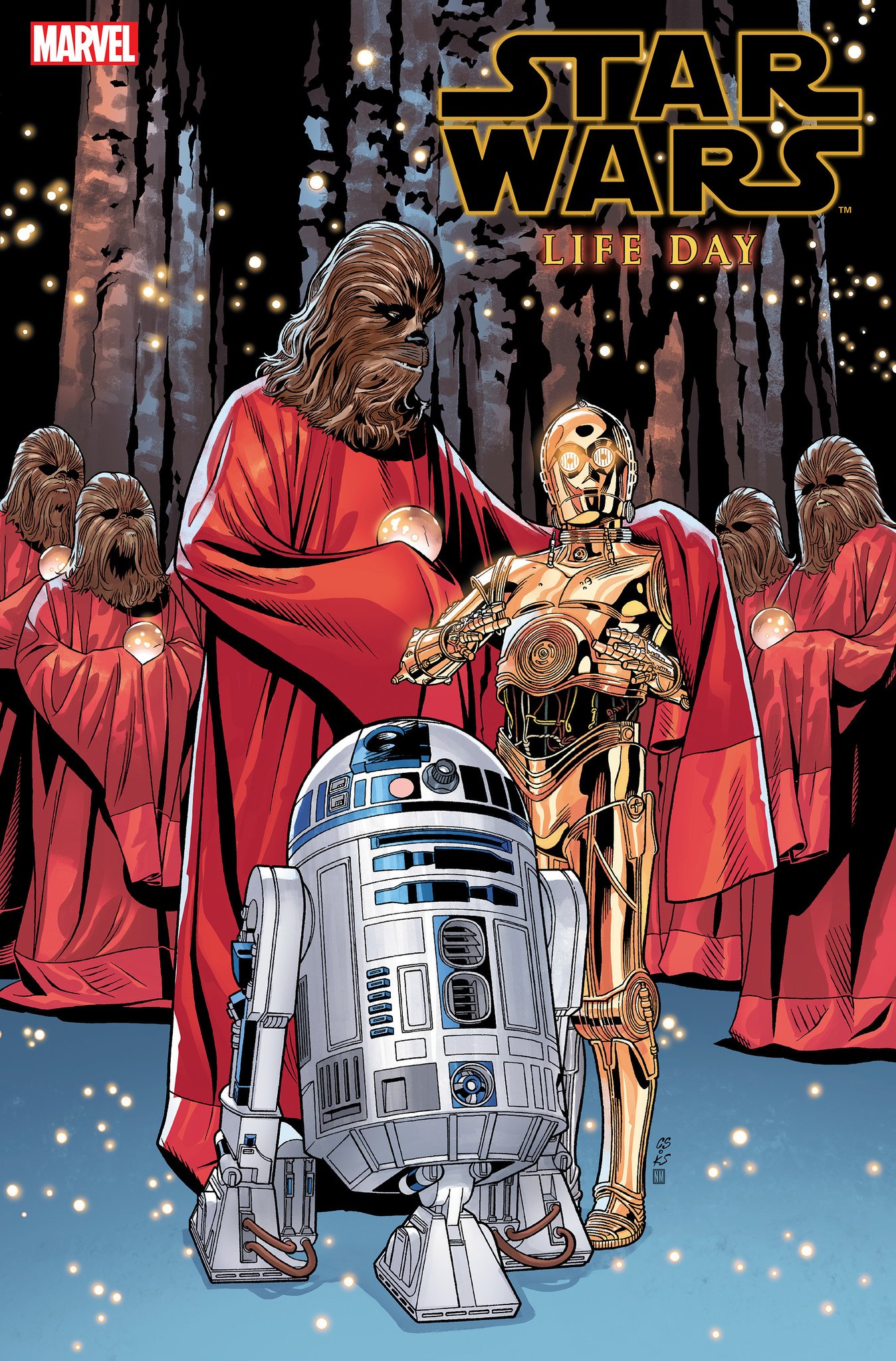 Star Wars Life Day (OneShot) variant cover by Chris Sprouse out