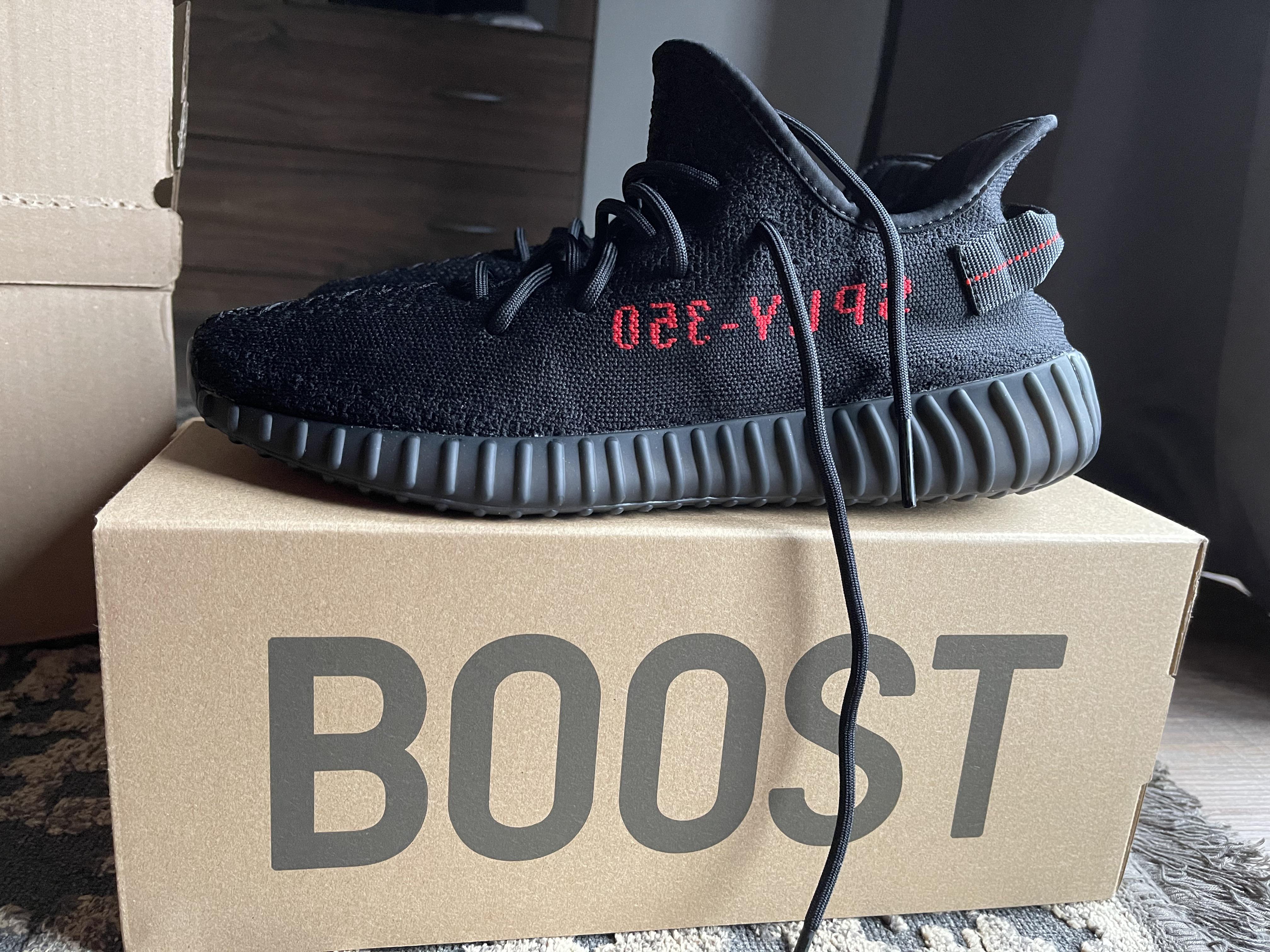 My first Yeezy. They're very comfortable and high quality. I now