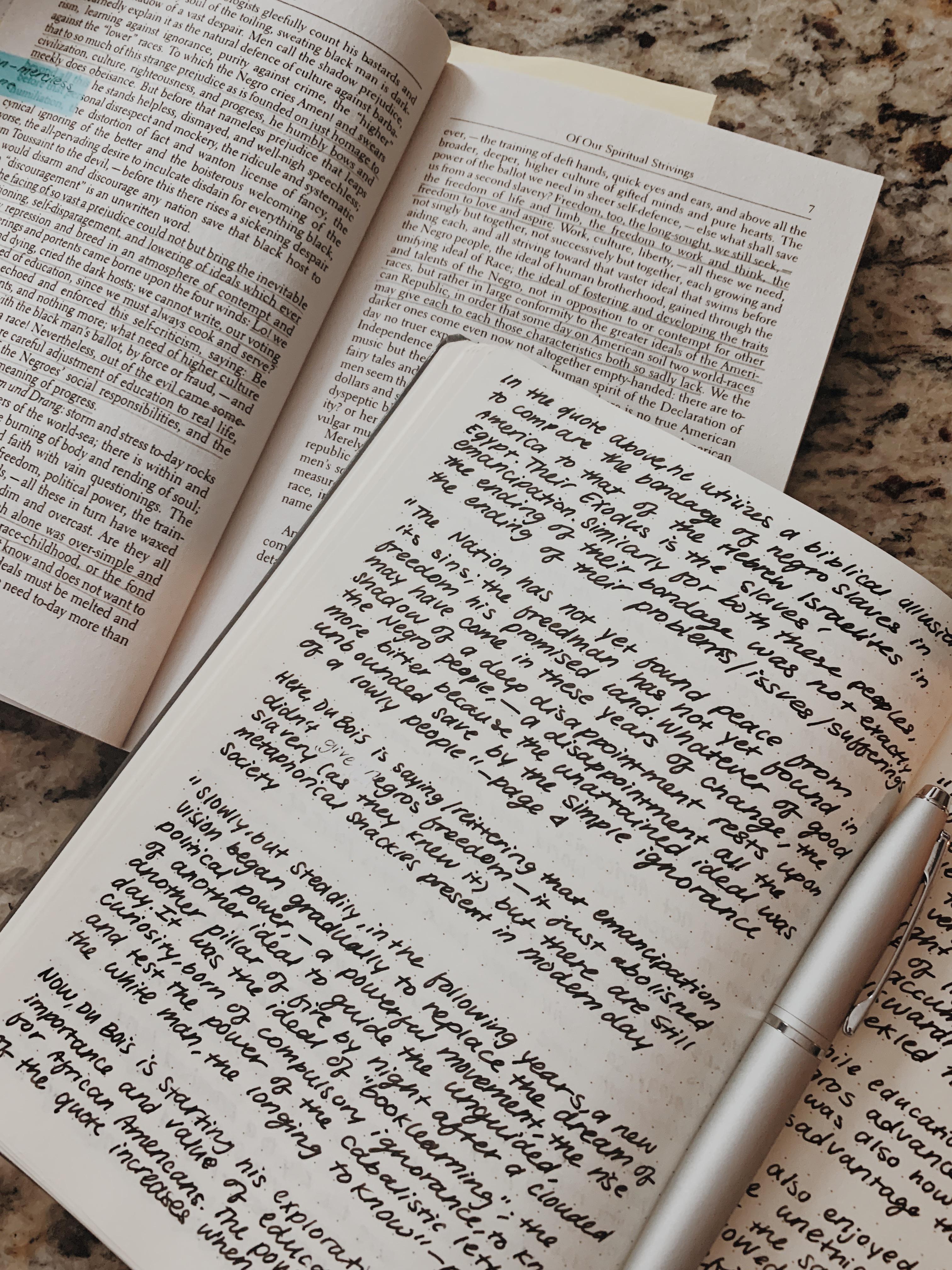 my first ever fountain pen experience in my reading journal, i’m