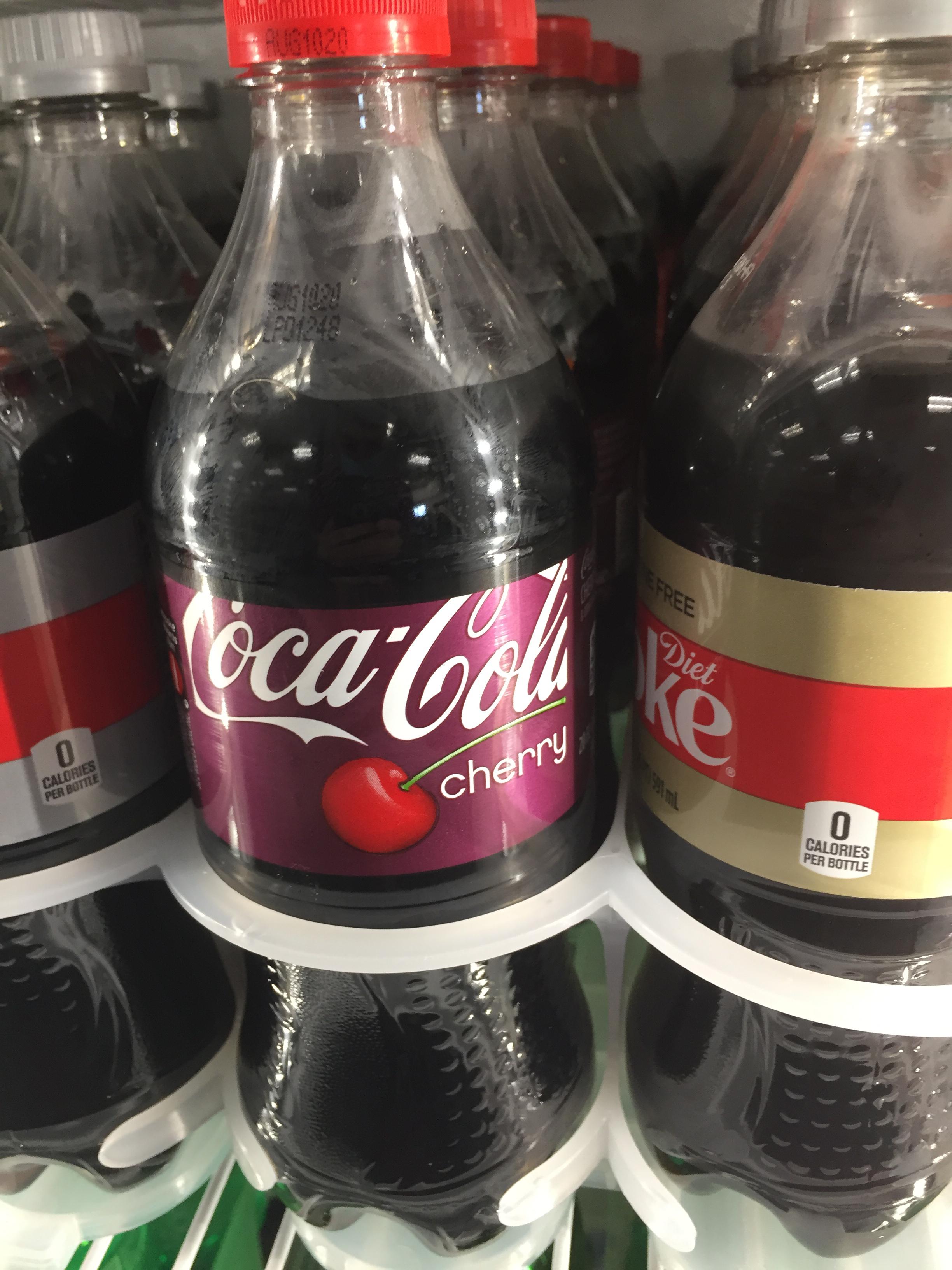 Cherry Coke 20oz w/ old pre2019 label design (fresh stock, exp. Aug 10