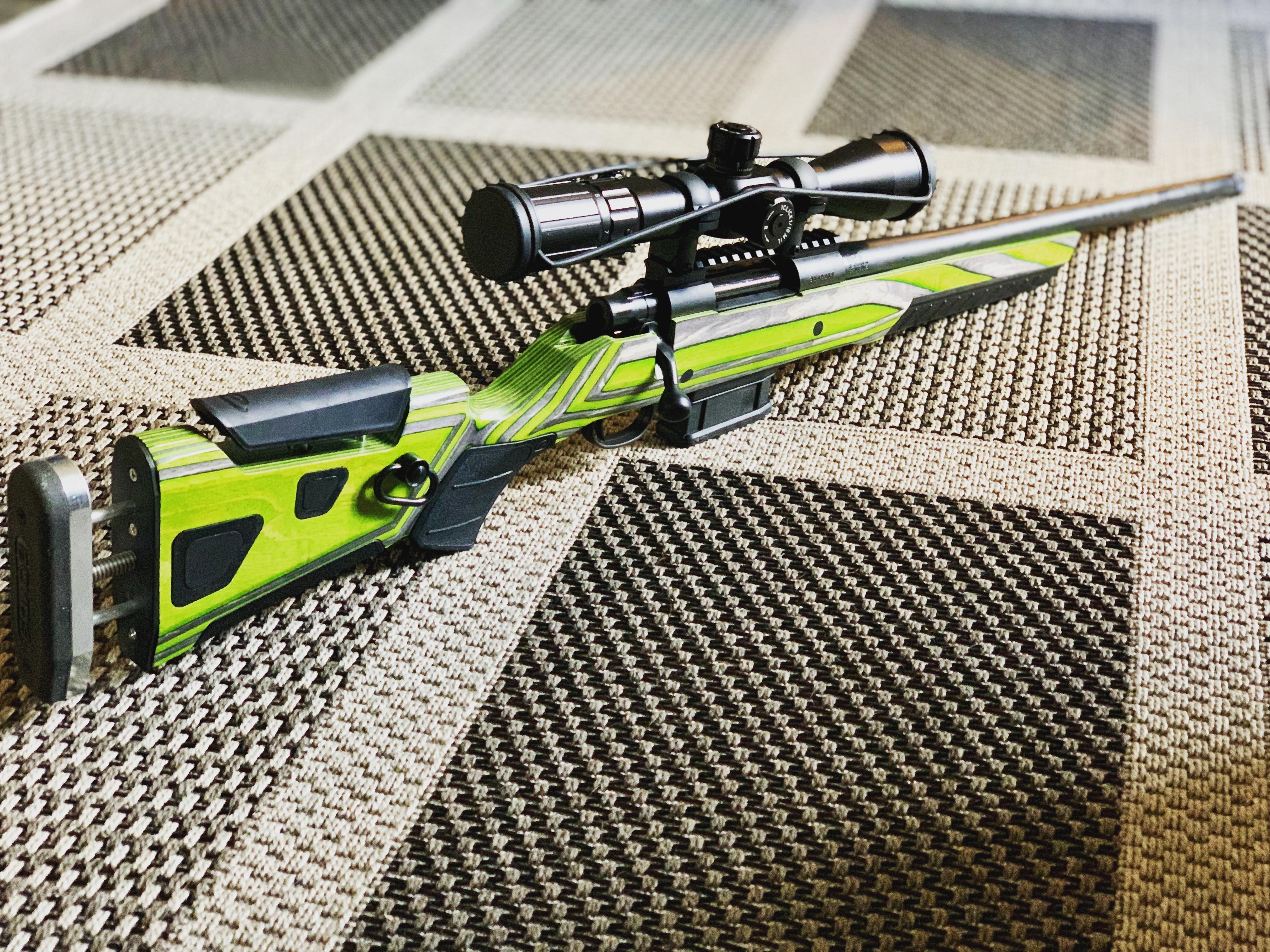 My first long range! Howa 1500 and Boyds ATone r/longrange