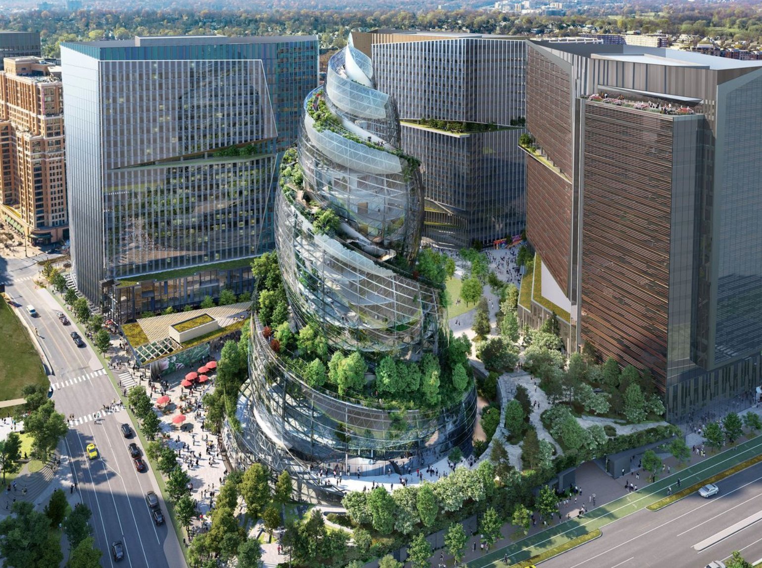 This Is What Amazon’s AllNew Headquarters Is Going To Look Like