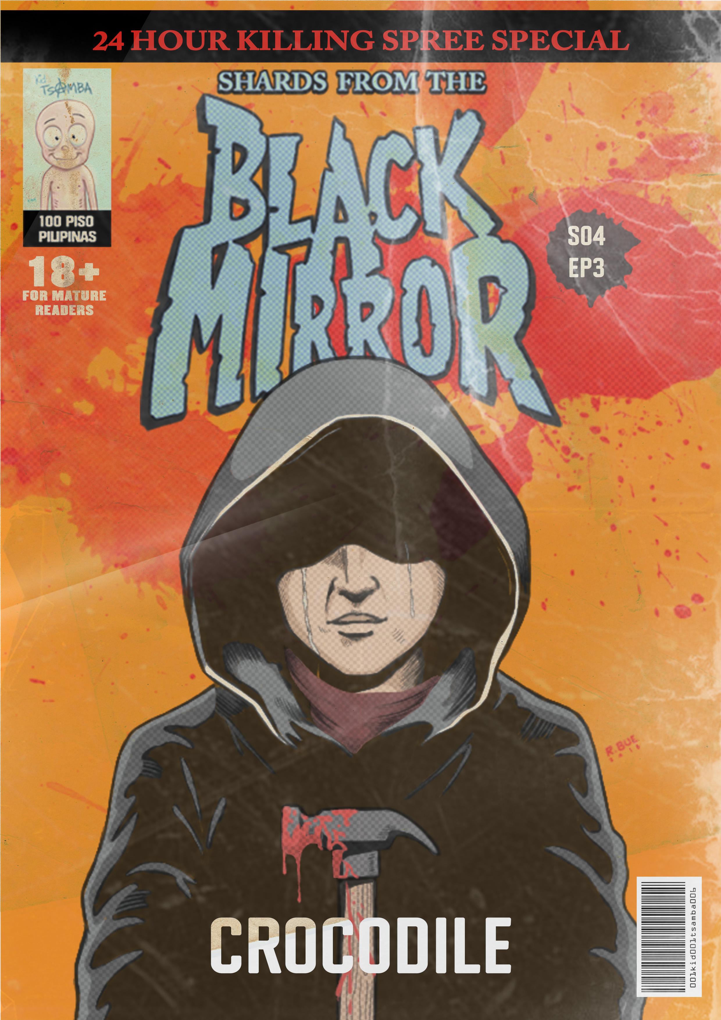 My fan art for Black Mirror's Crocodile. r/blackmirror