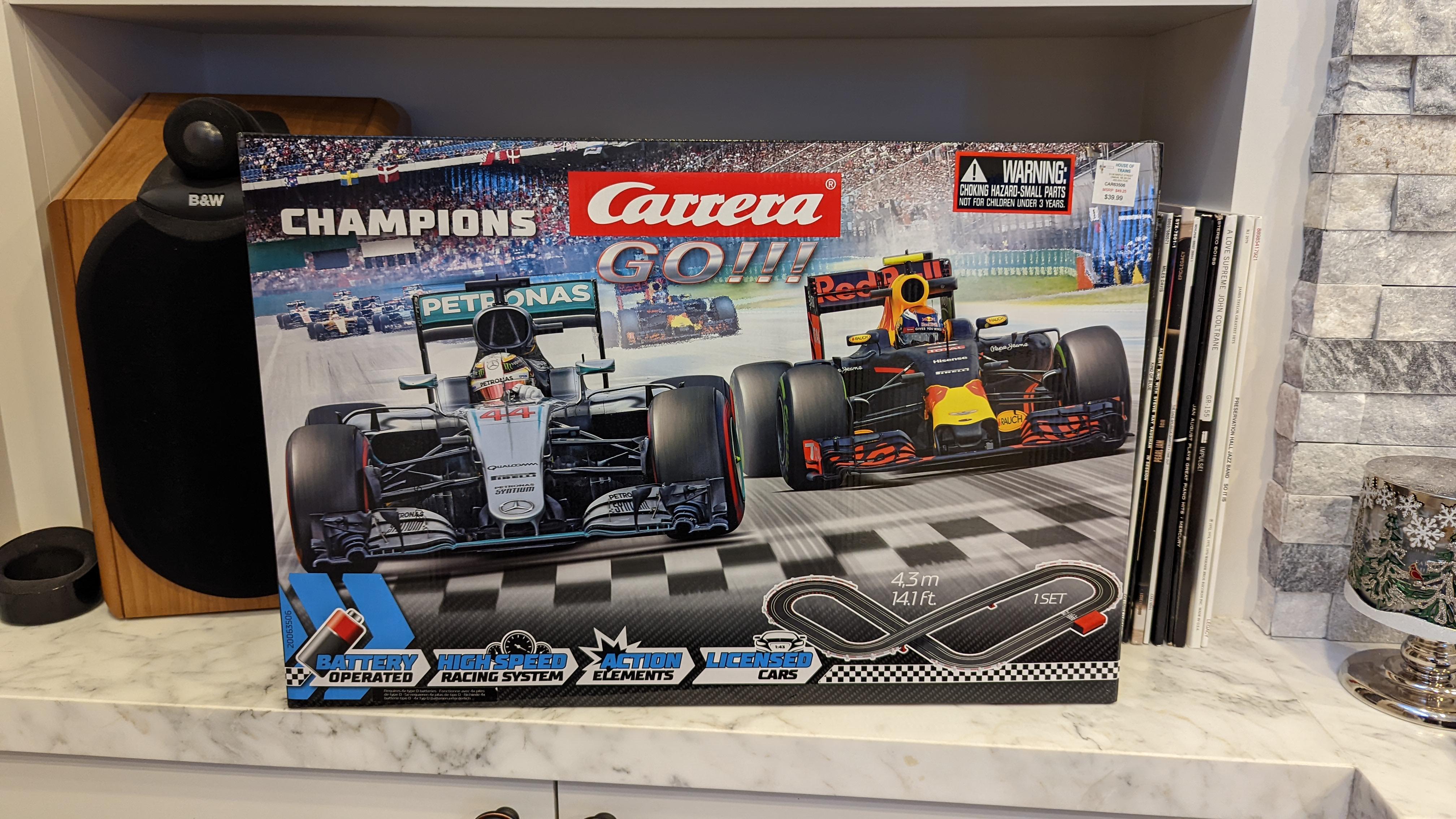 Just expanded my Carrera Go! F1 slot car set with this cool little bit of kit. We all know how