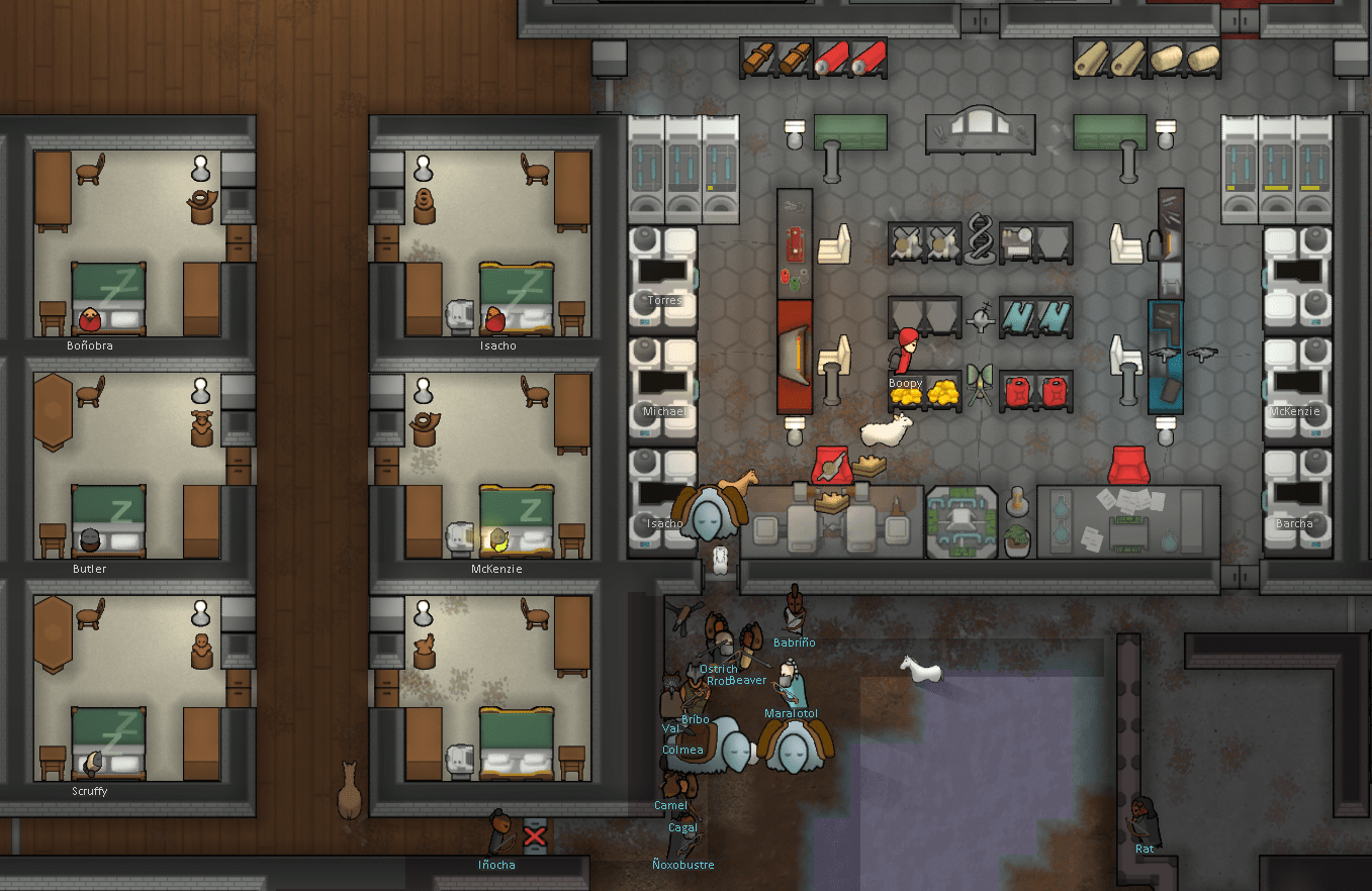 Yes, please park your circus in the middle of my base. Unlock all my