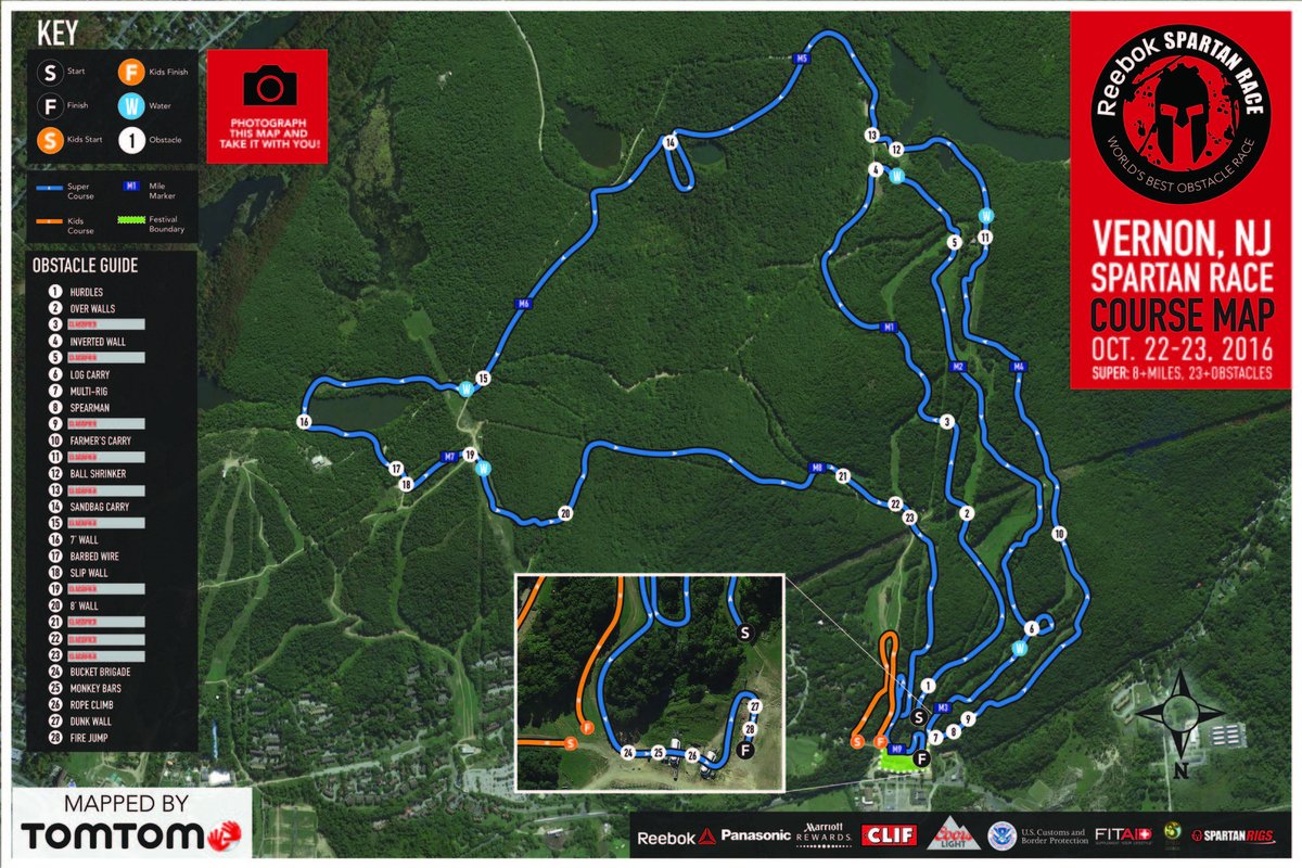New Jersey Spartan Beast 2023 Tri-State Nj Super 2016 Map : R/Spartanrace