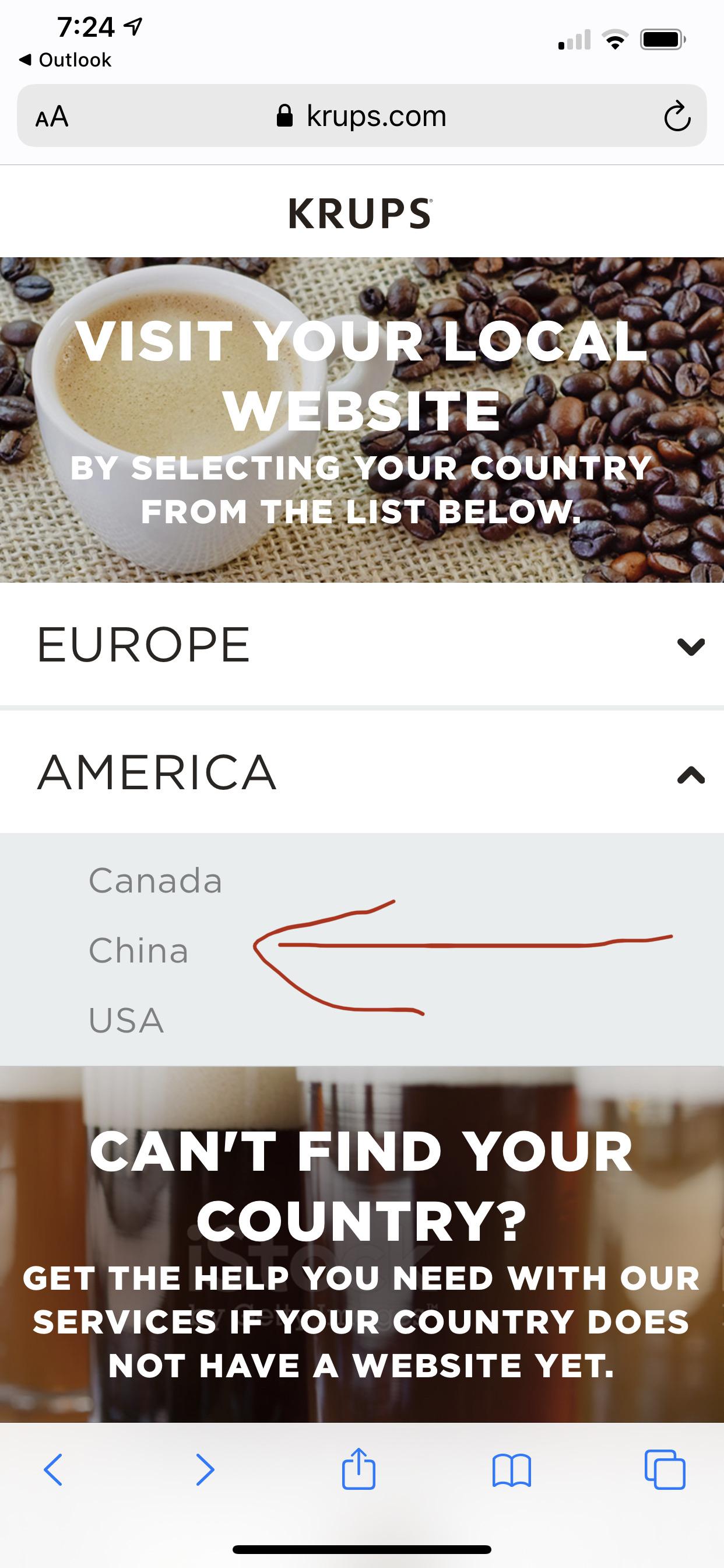 According to Krups, which country has acquired Mexico and the rest of Latin America? r