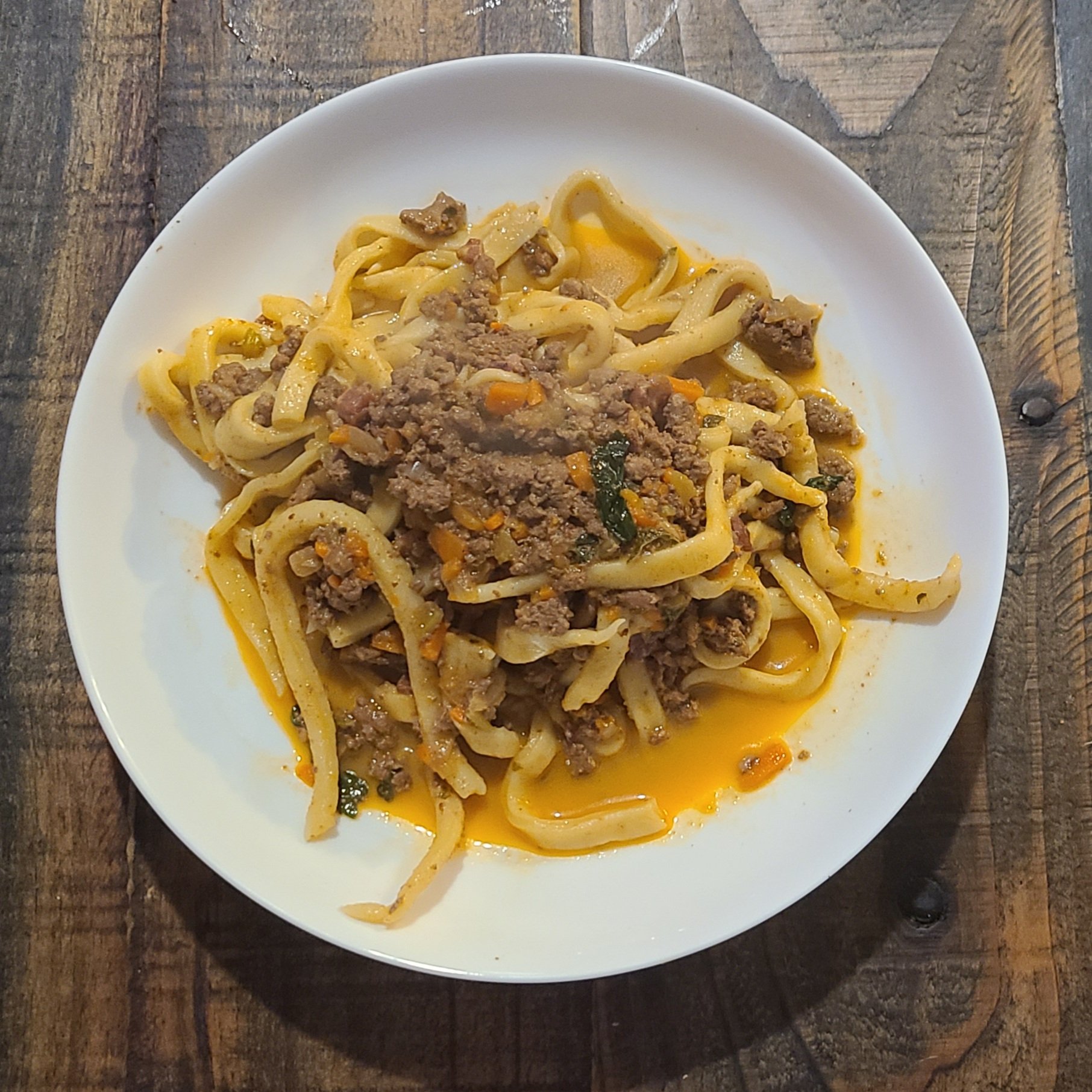 Best SlowCooked Bolognese with Fresh Egg Pasta r/seriouseats