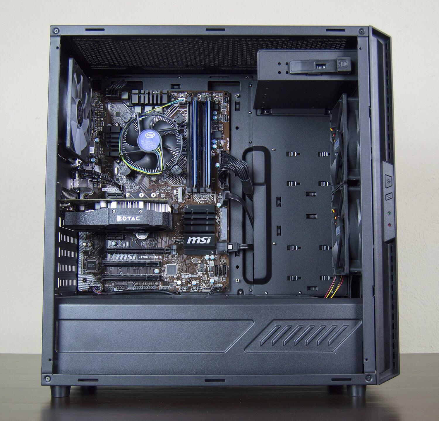 I recently built my younger brother a decent PC to take with him to