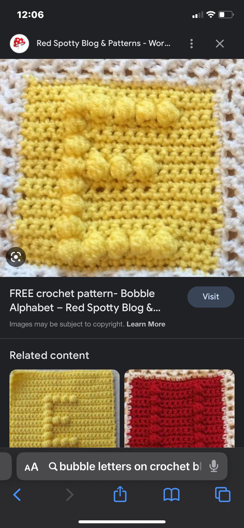 Hi, I just finished crocheting my second blanket (only about a year