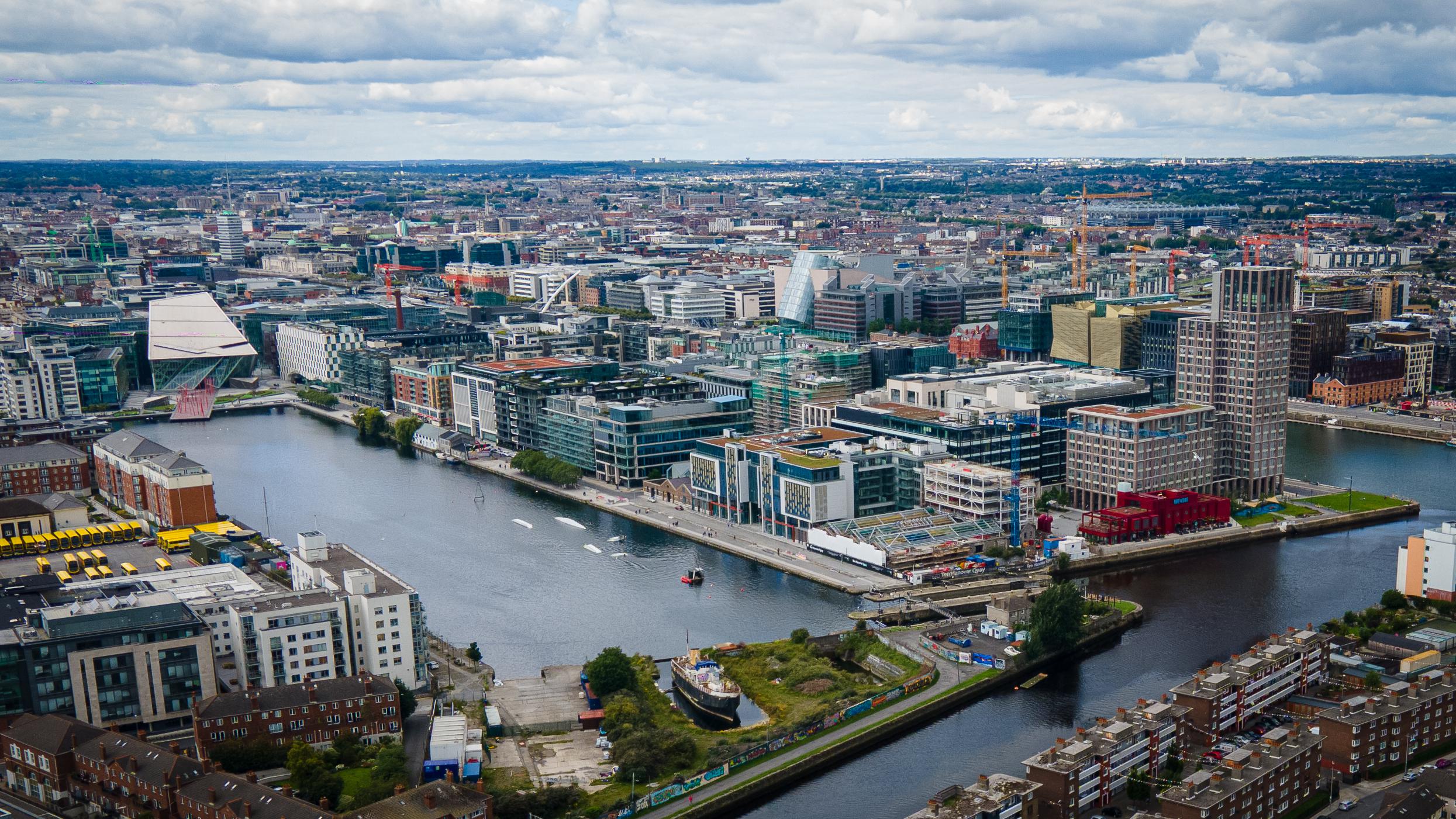 Grand Canal Dock How many Landmarks can you spot? r/Dublin