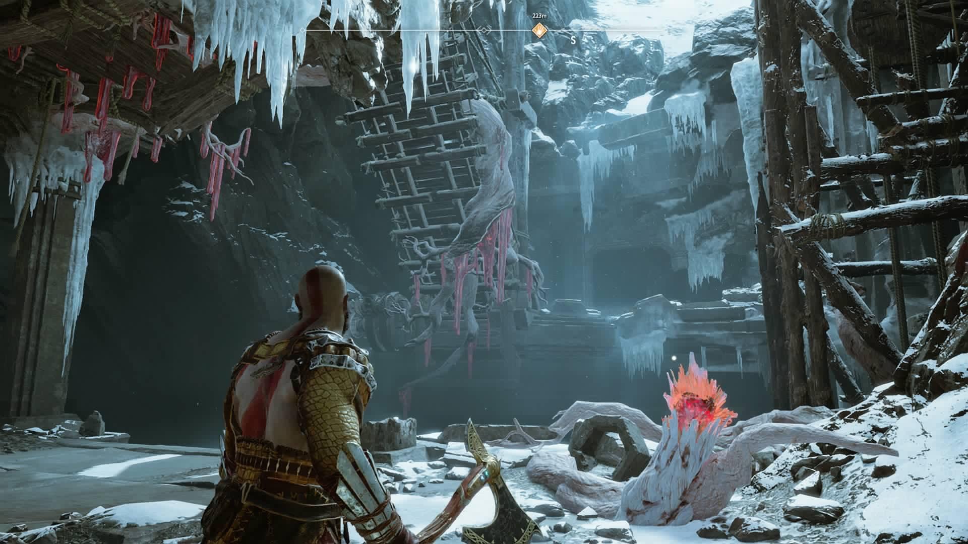 Any tips on how to lower the bridge? ( r/GodofWar