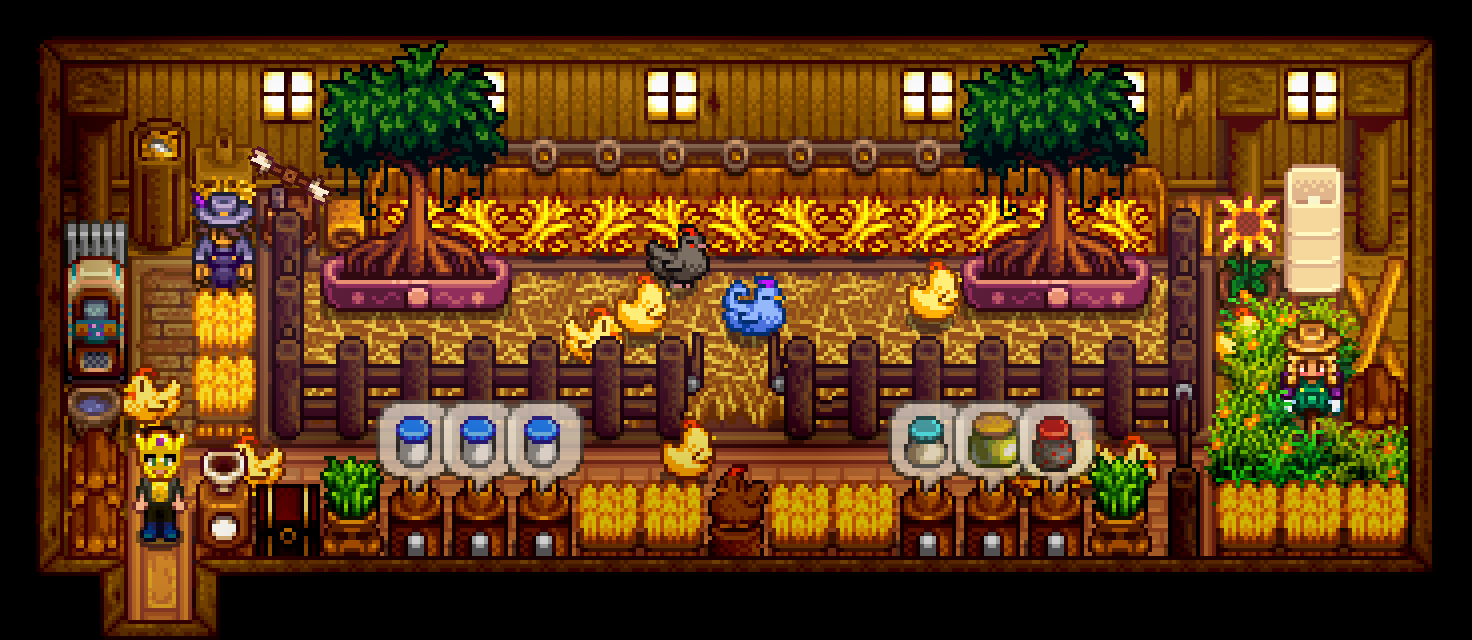 Cozy Design for my Chicken Coop r/StardewValley