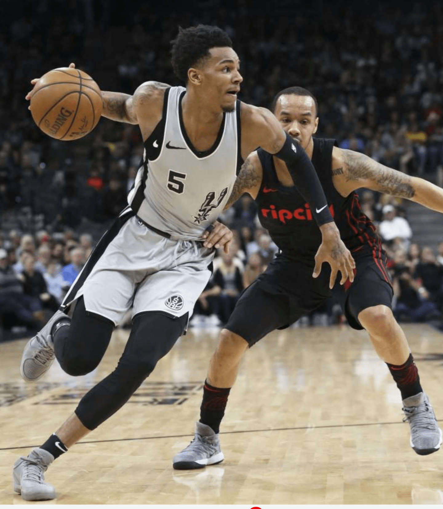 Who else is excited for dejounte to come back next season