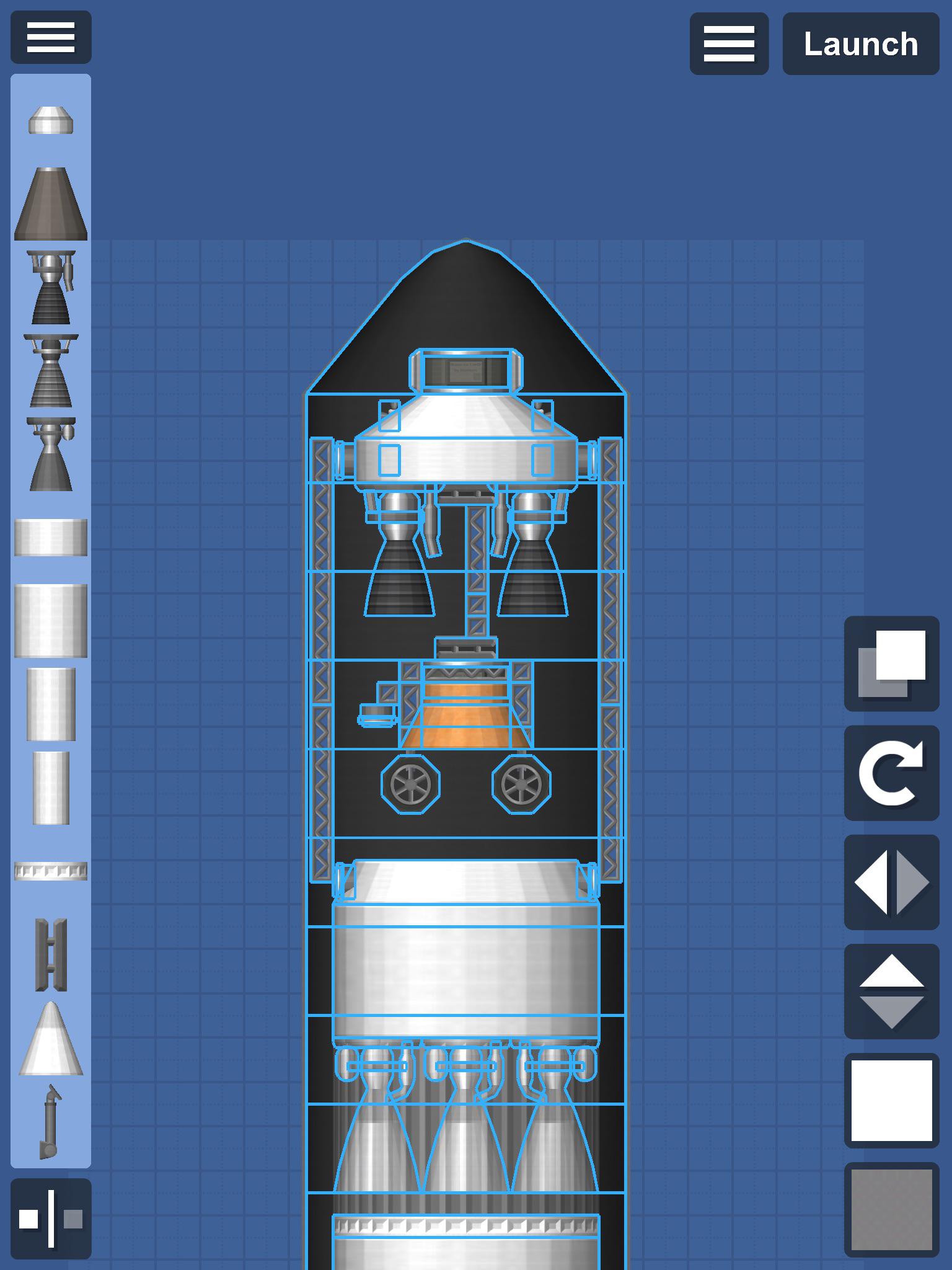 Mars Sky Crane with little rover r/SpaceflightSimulator