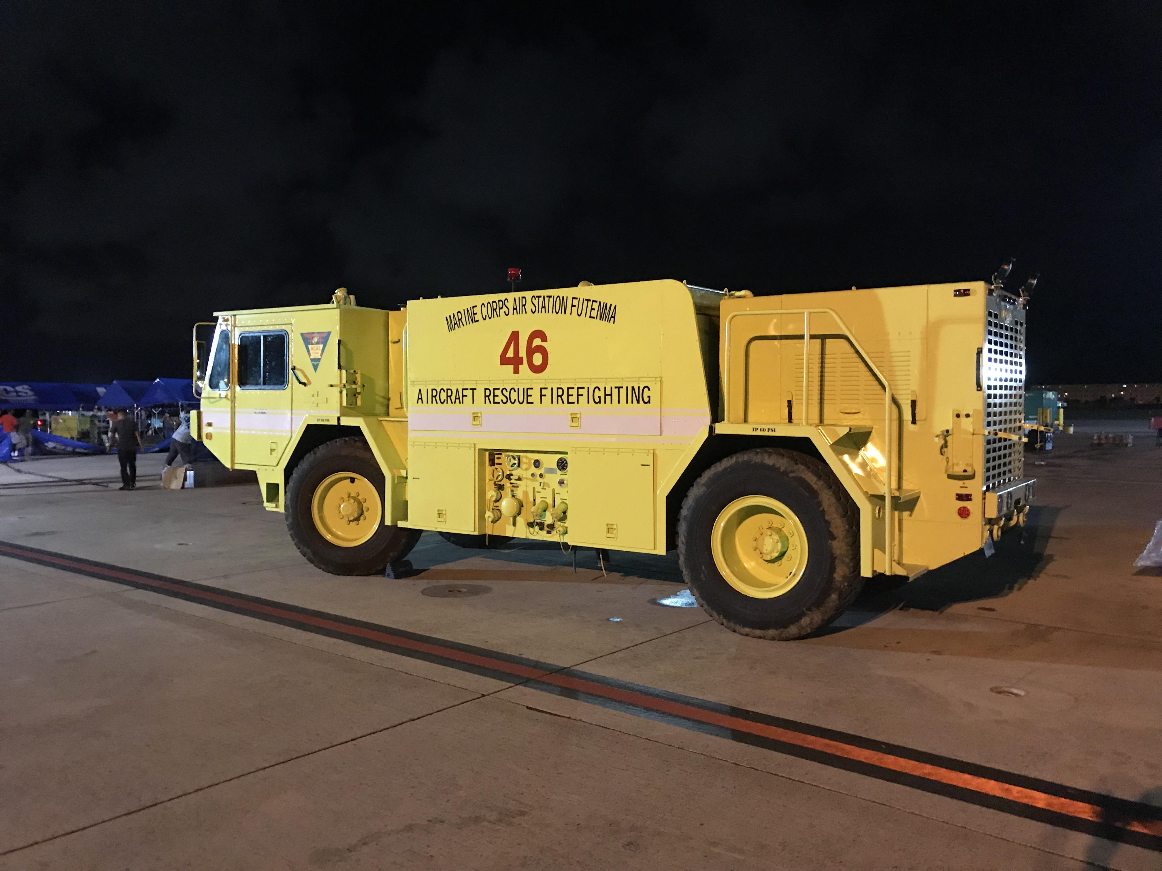 Crash fire rescue stationed here with me in Okinawa r/Firefighting