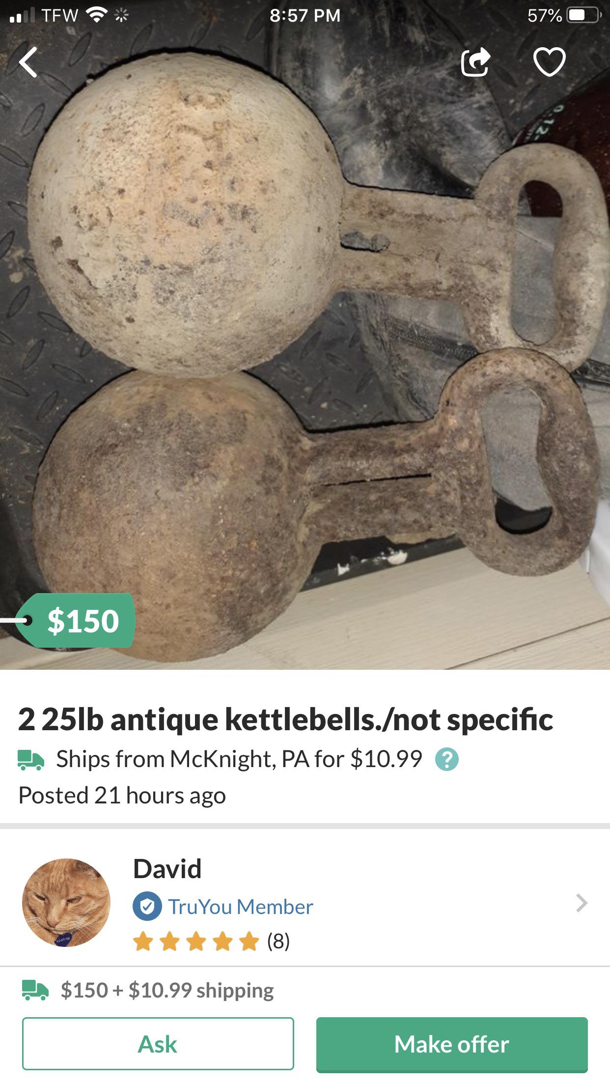 Ever Seen Antique Kettlebells from 1920s? r/kettlebell