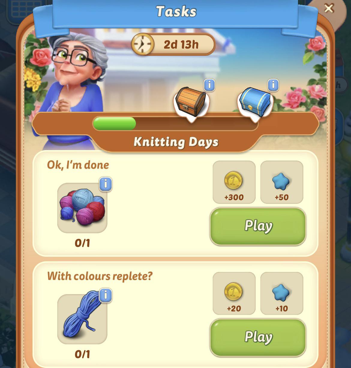 I had 4 moths earlier which dropped the yarn pieces but now don’t have