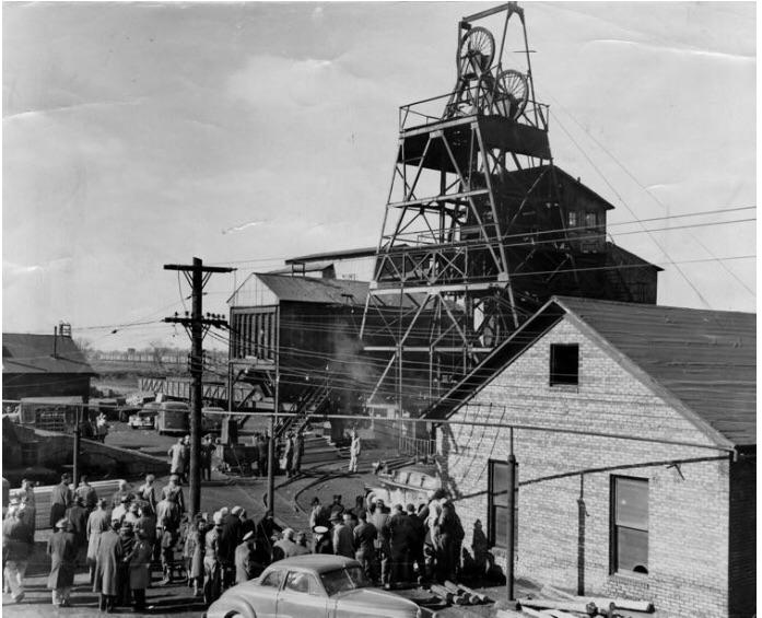 The coal mine in Centralia, Illinois that had an explosion on March