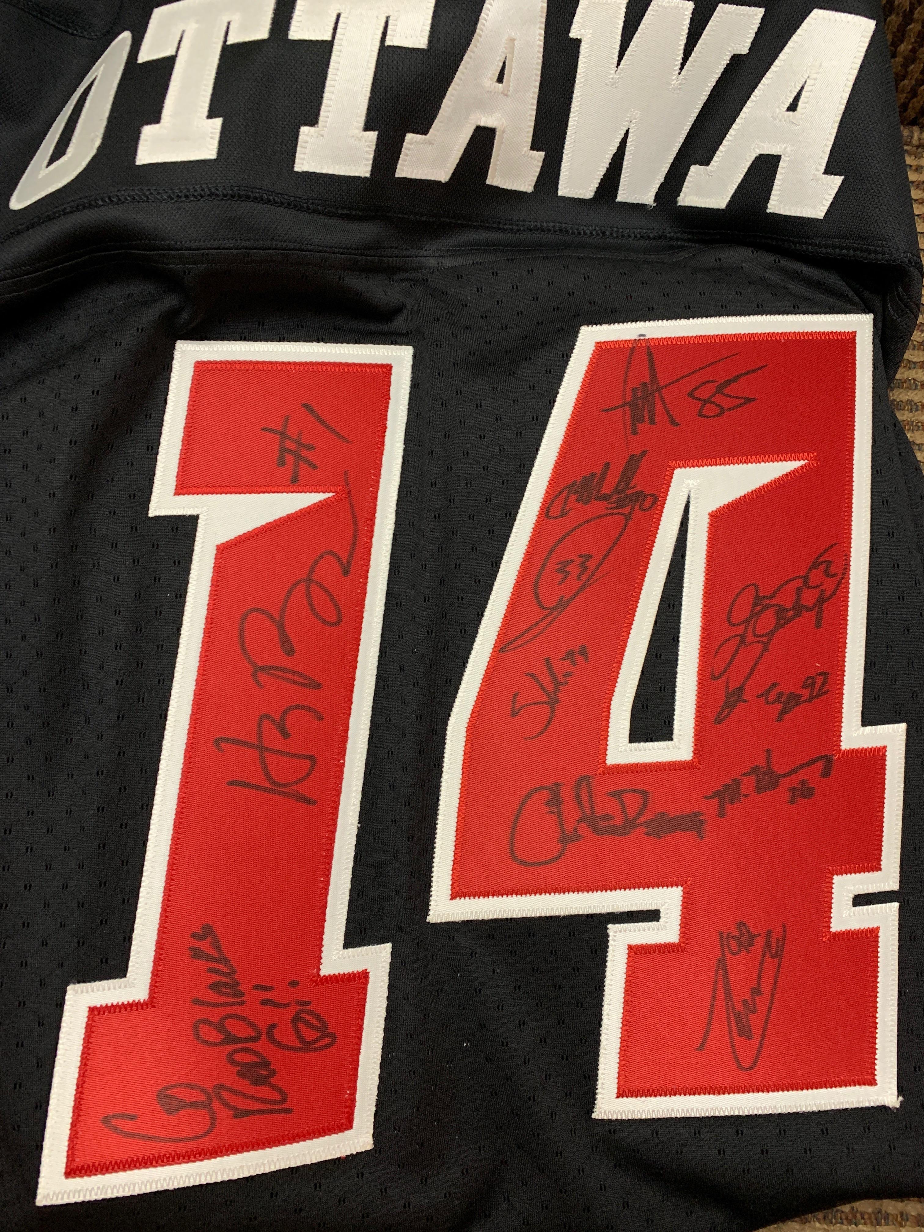 Need help identifying signatures on this jersey! r/CFL