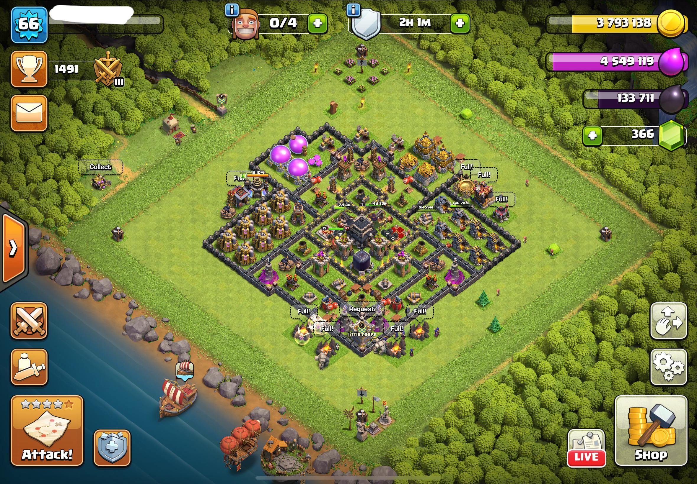 Is my base Safe?(i know that i have unupgraded defences but pretend as they are Max) r