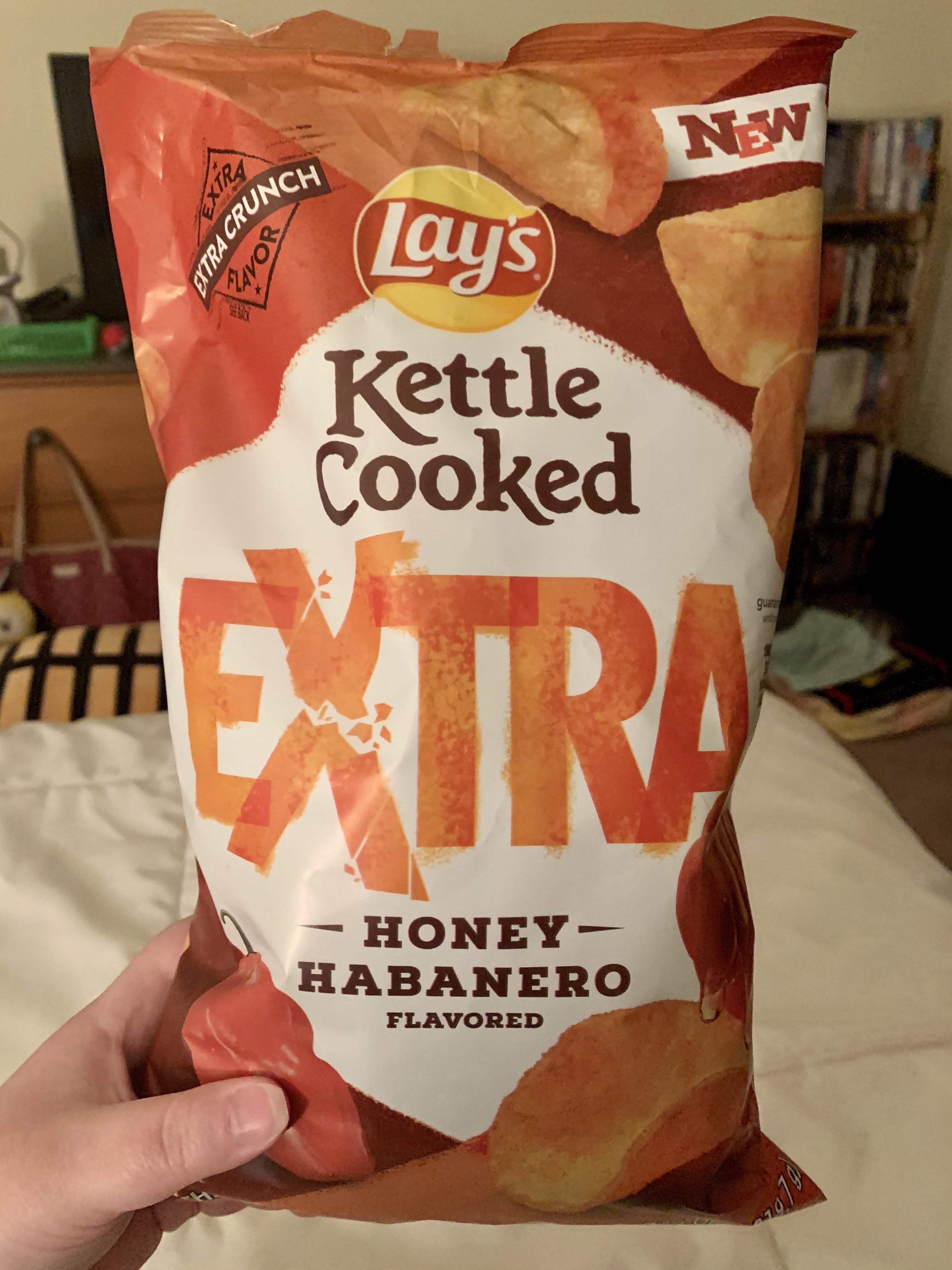 New Lay’s Kettle Cooked Extra Honey Habanero r/spicy
