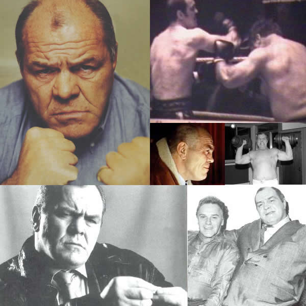 Lenny "the guvnor" McLean. 6'2" tall and about the same wide, 280+ lbs. Not the tallest, not the