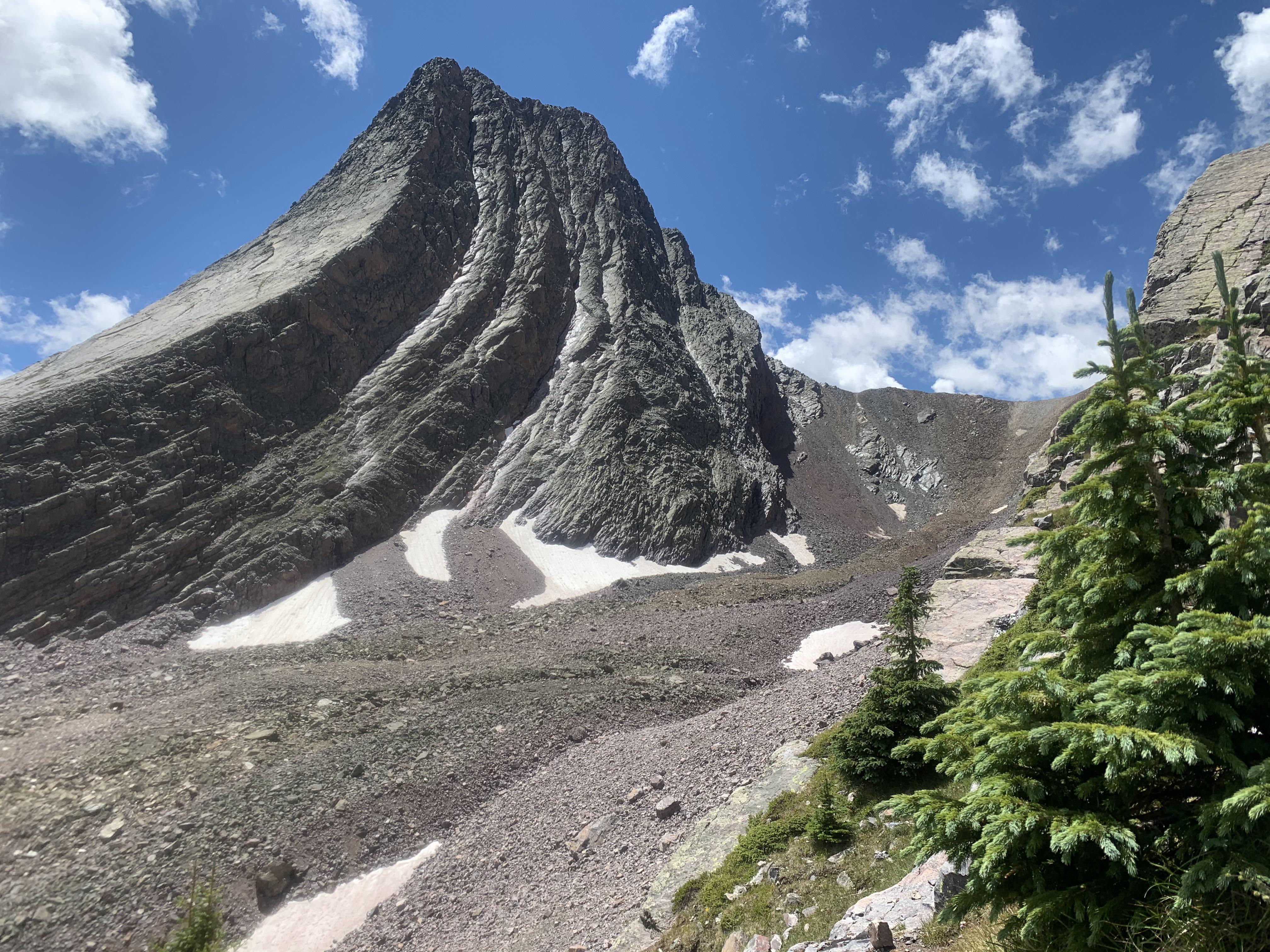 Vestal Peak in the San Juan mountains r/Colorado