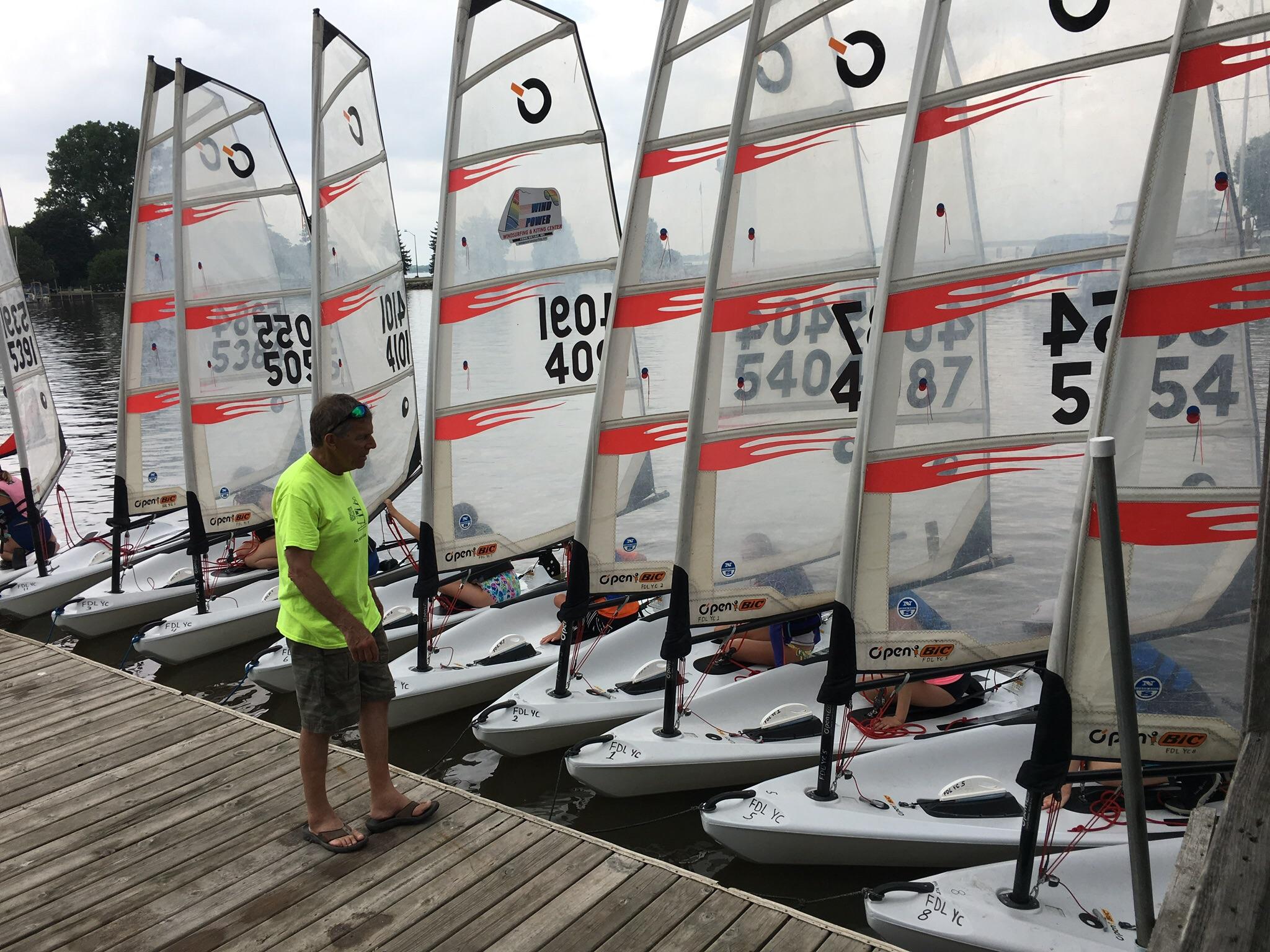 Our local yacht club in central Wisconsin has been teaching area youth