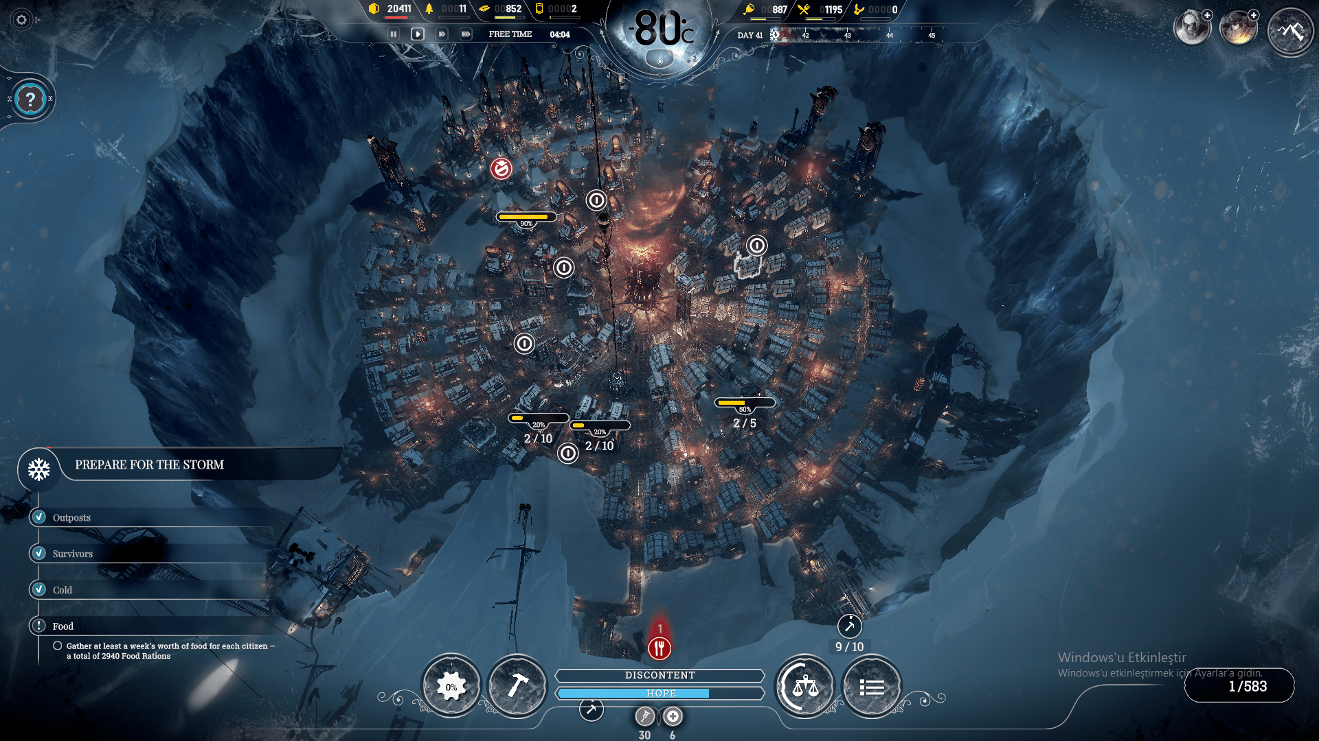 BEFORE THE STORM... Frostpunk