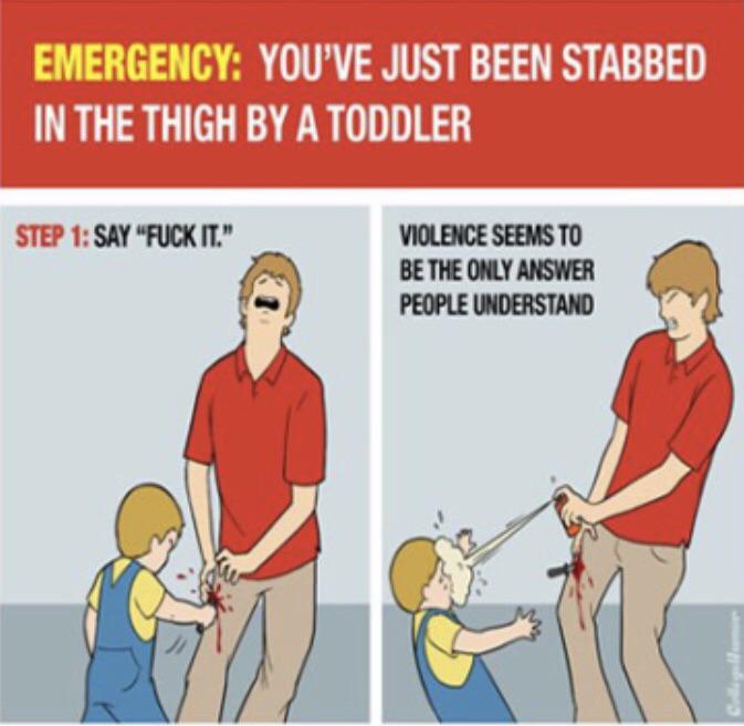 I found the original comic behind that guy pepper spraying a child meme