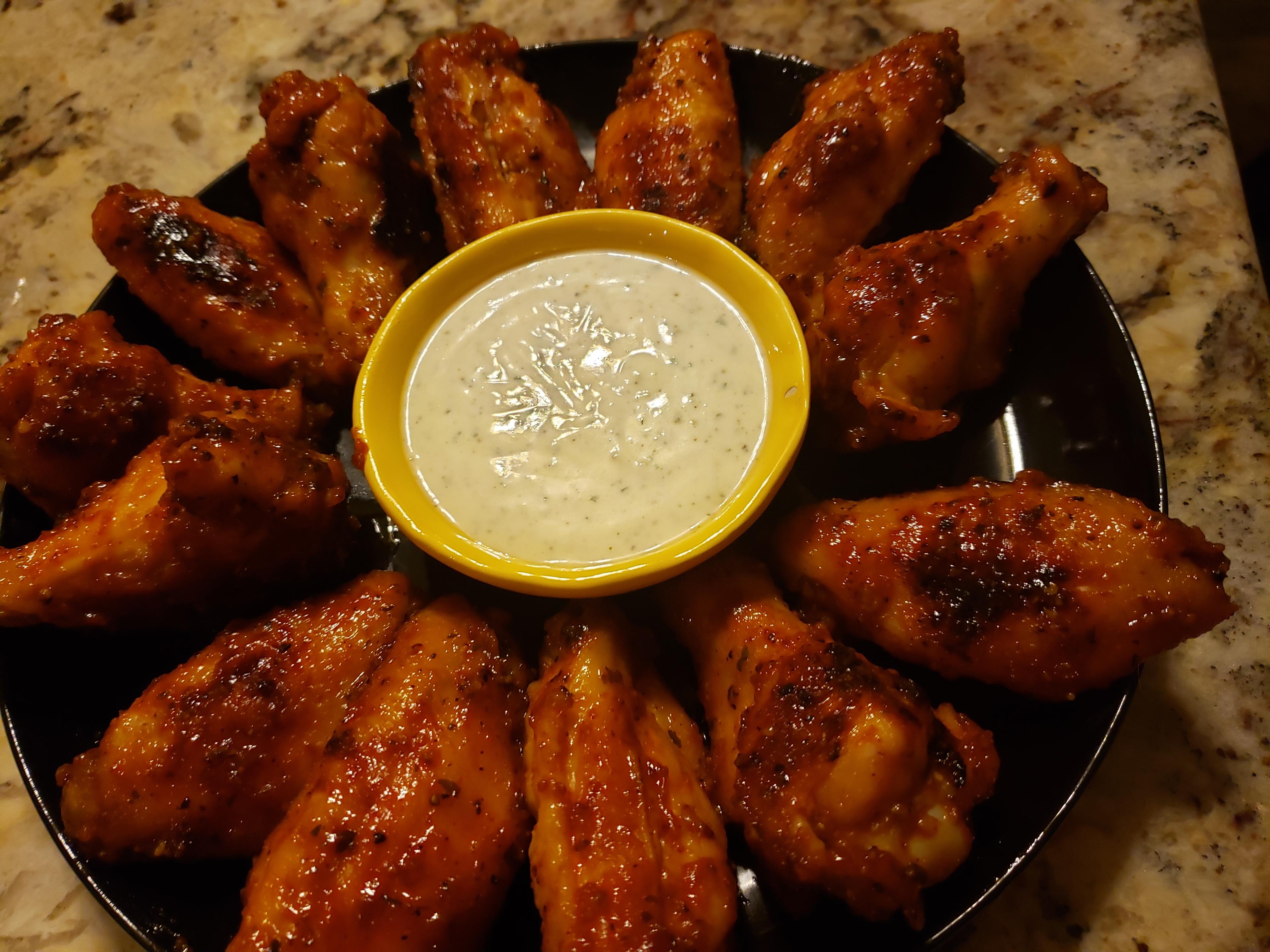 I was told this is the place for my oven roasted wings with