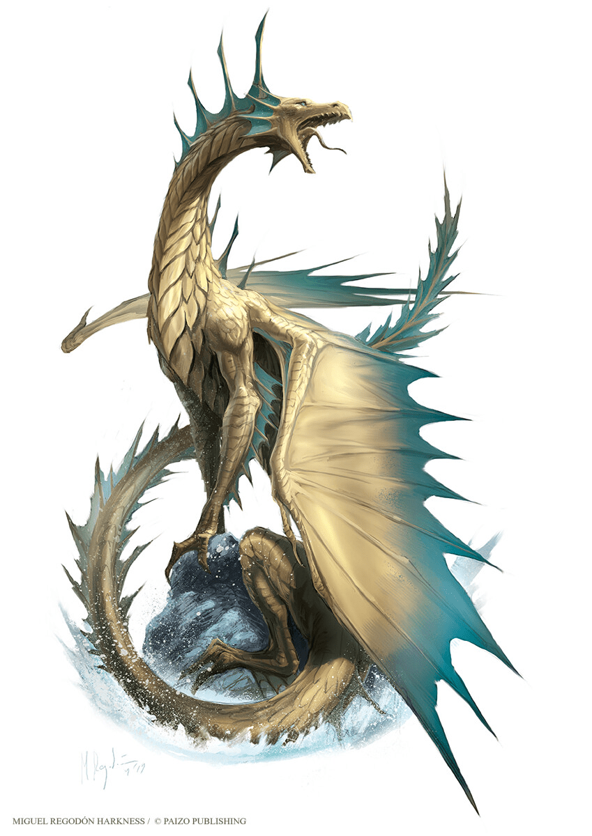 Adult Bronze Dragon by Miguel Regodón Harkness r/ImaginaryDragons