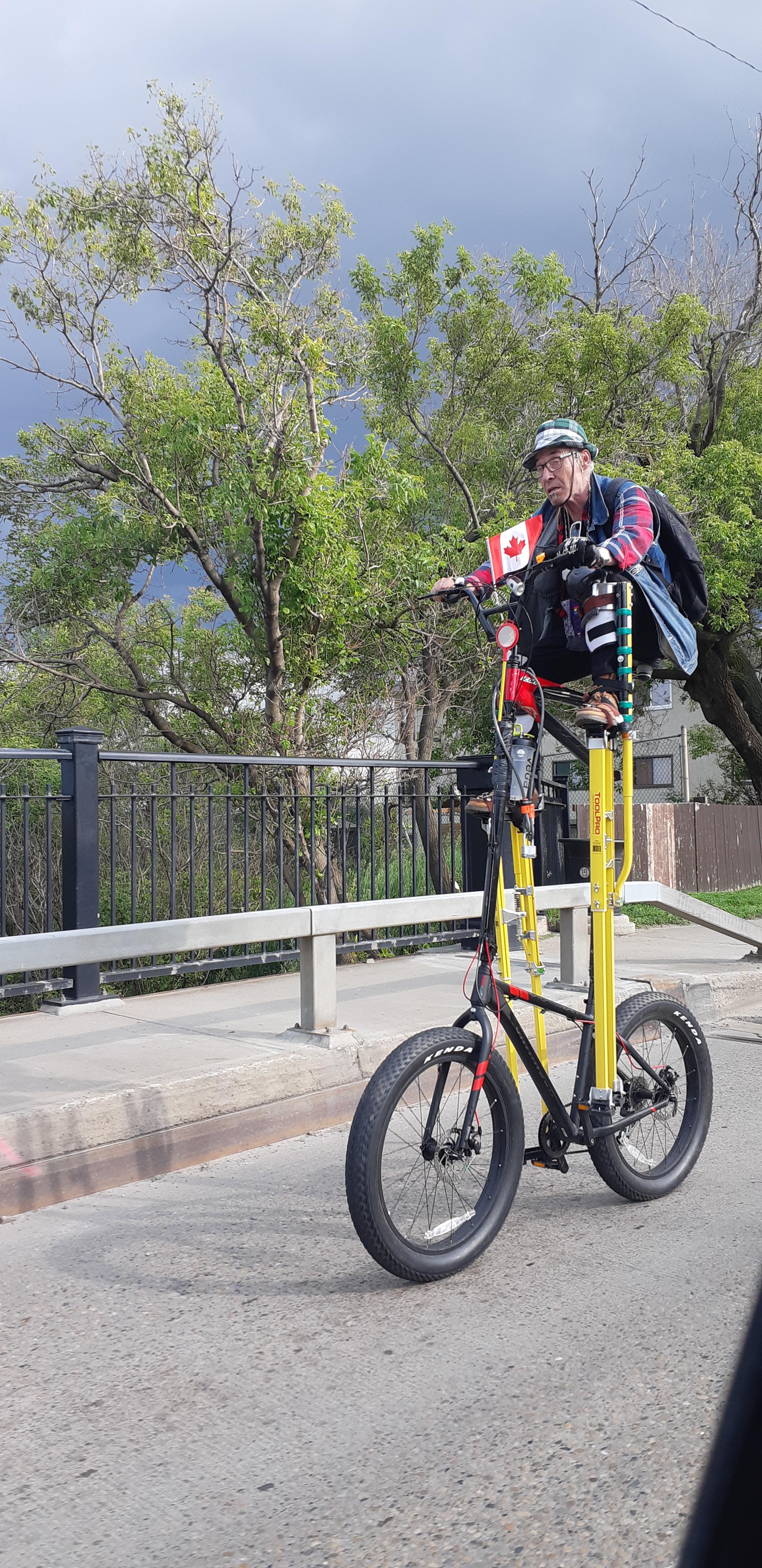 Stilt bike? r/Edmonton