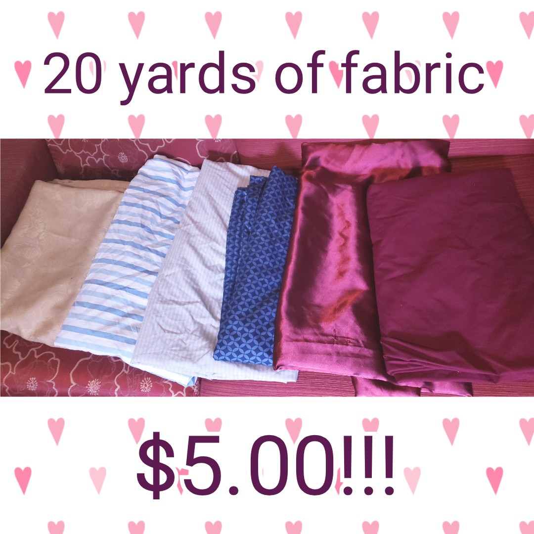 Thrift store linens make the best bargain materials! Here's my latest