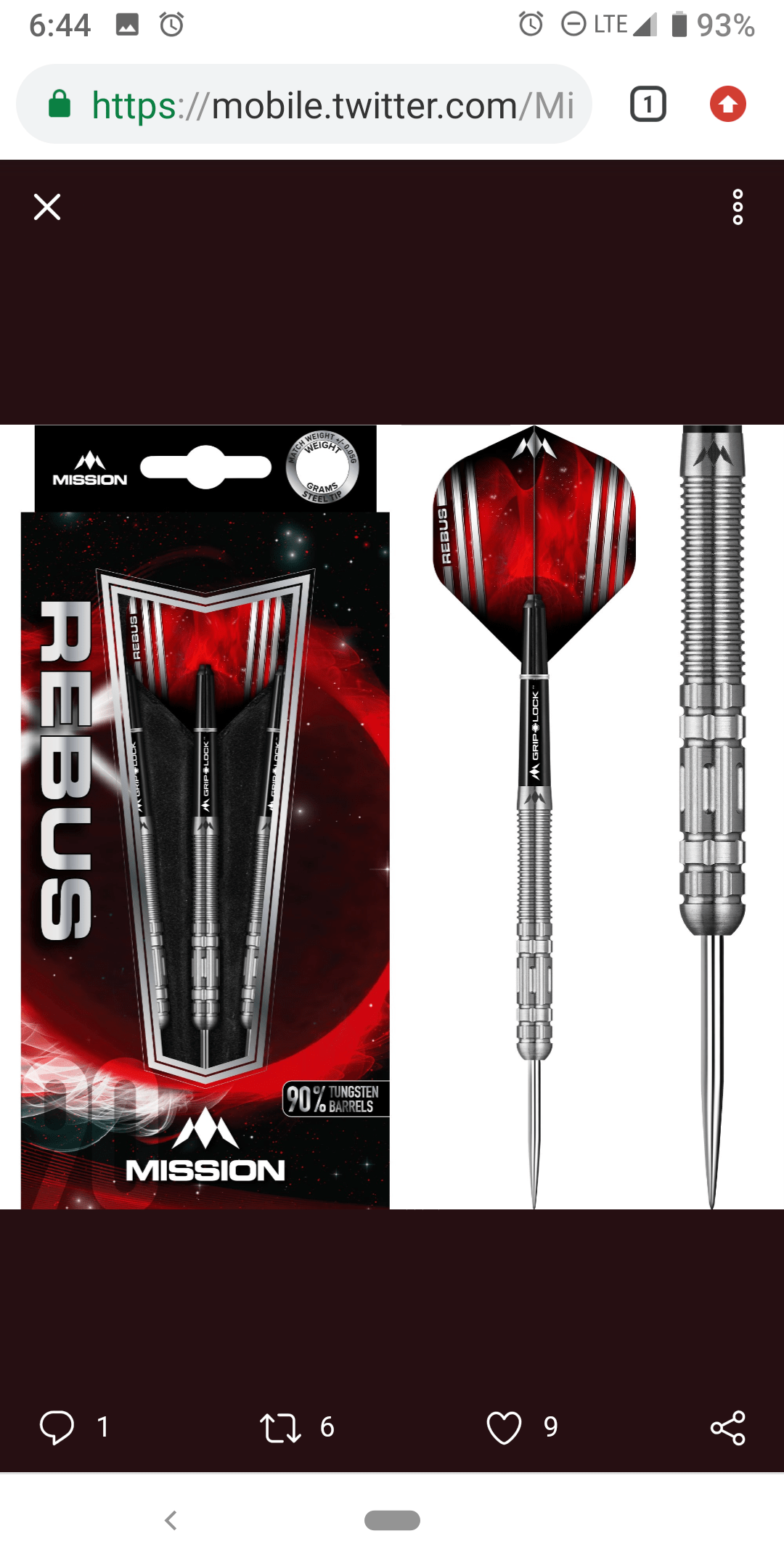 Darts Corner releases photos of Mission Darts on twitter. r/Darts