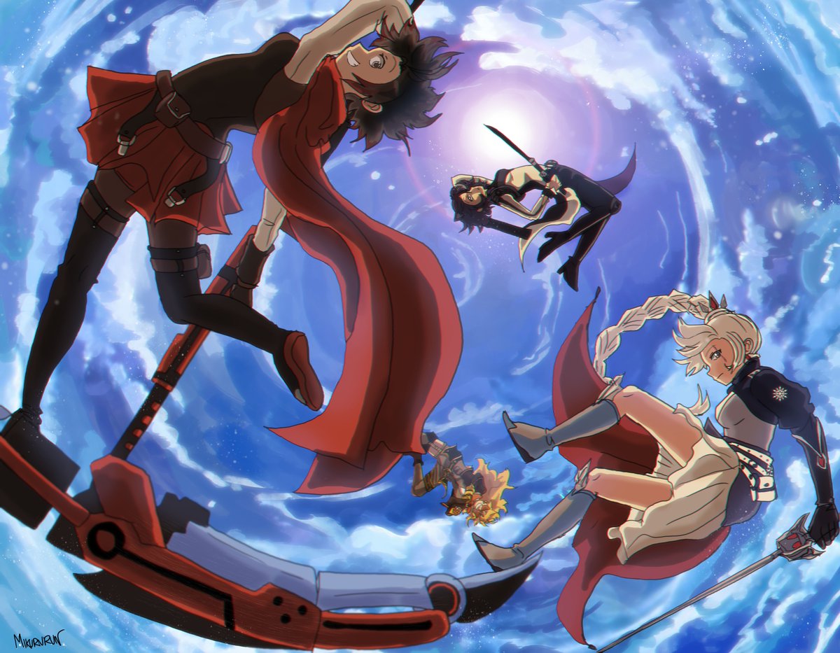 Kiss The Sky by Mikururun RWBY