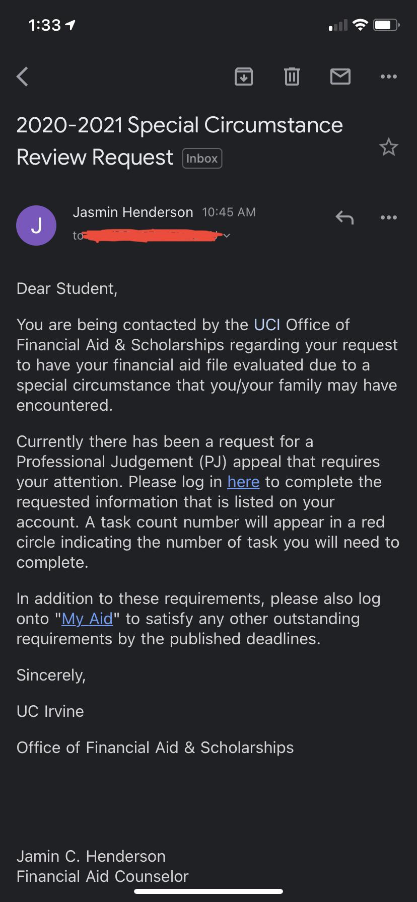 Does anyone know what this is about? When I click the link it takes me