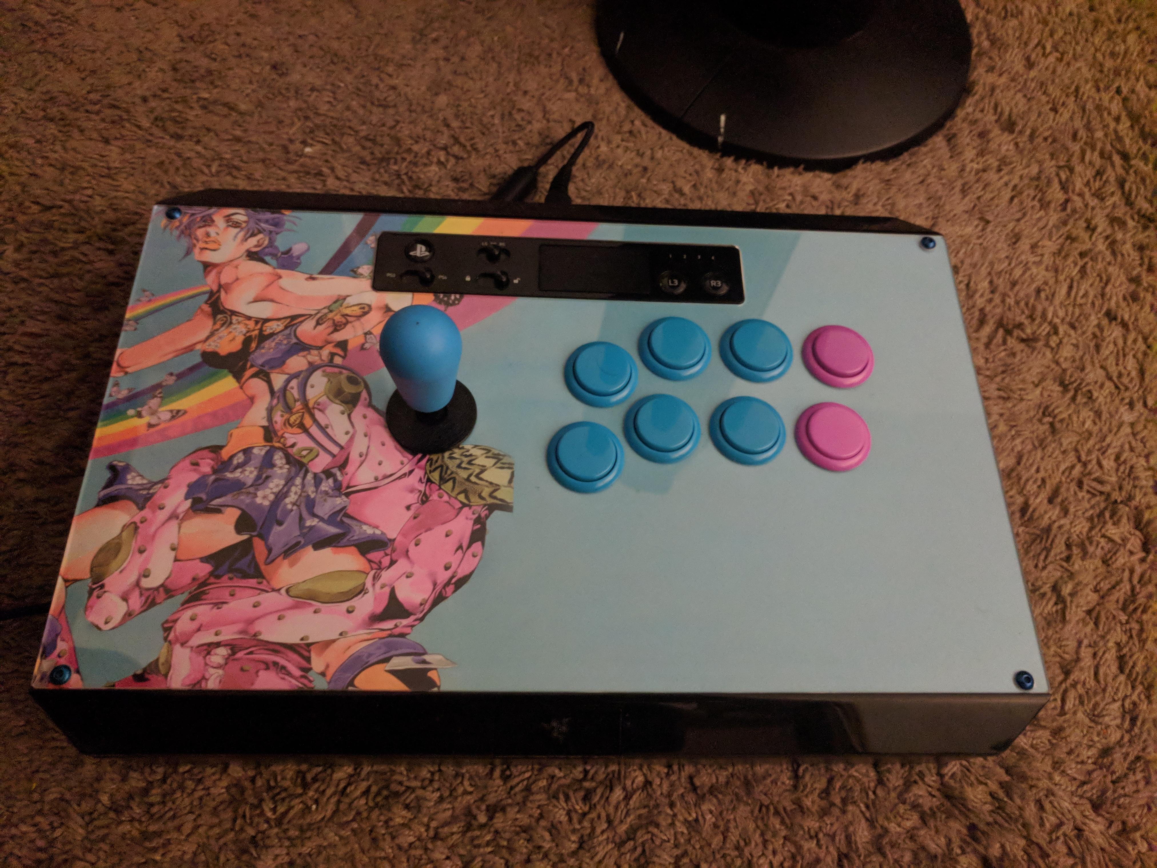 My custom jojo's bizarre adventure razer panthera