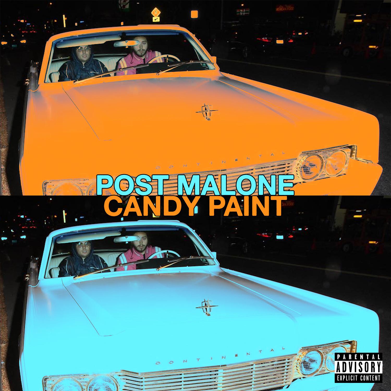 Post Malone Candy Paint [1500x1500] freshalbumart