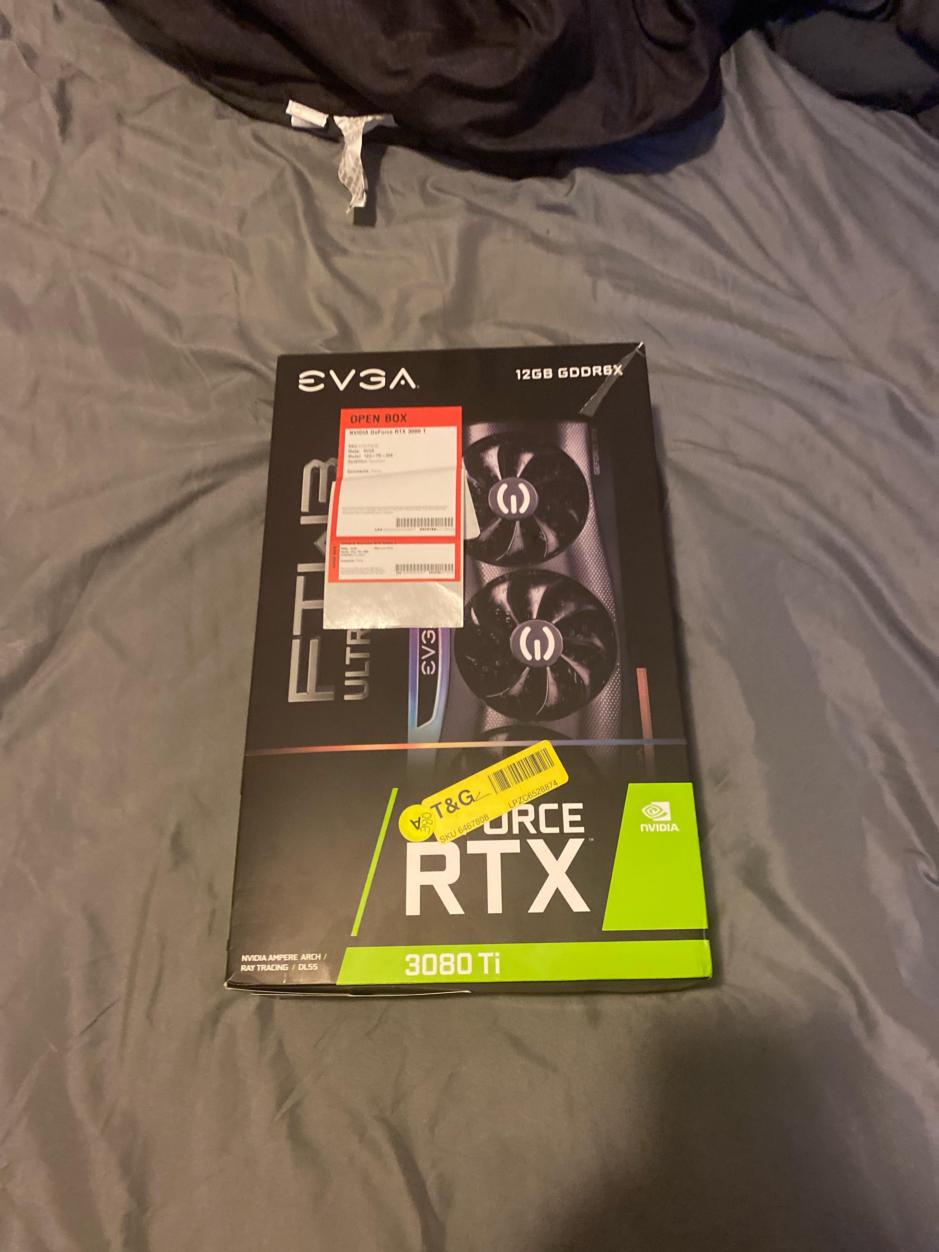 Help! Legit question!!! I bought a 3080ti tonight at Best Buy open box