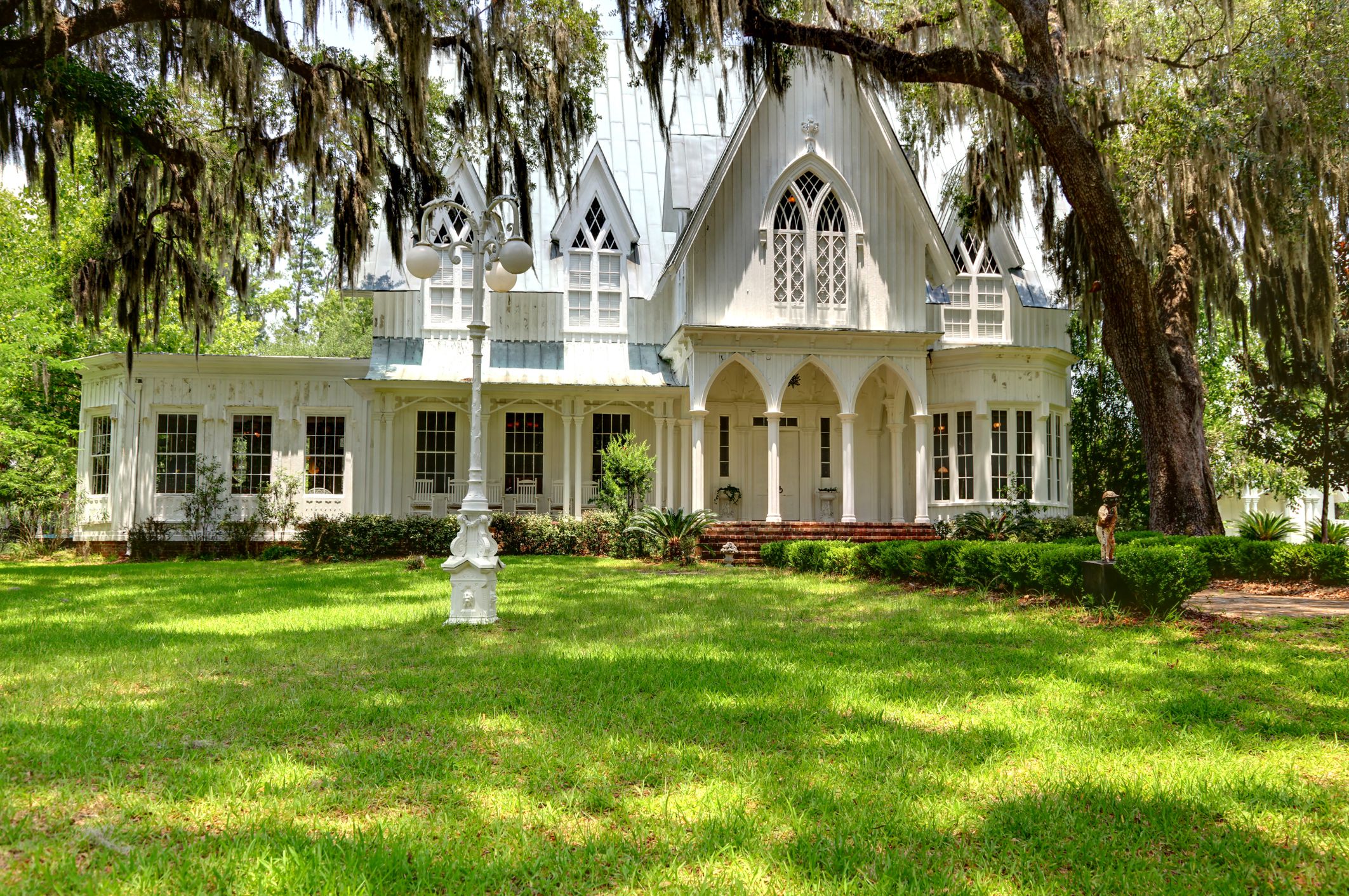 Rose Hill Mansion Carpenter Gothic Revival Bluffton, South Carolina