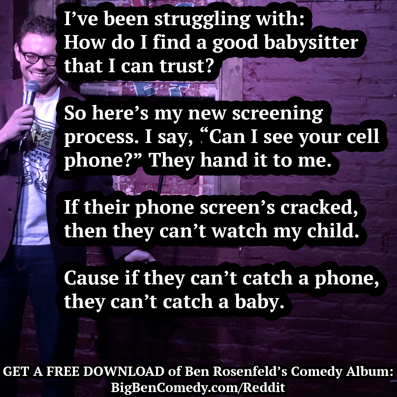 Phones vs Babies r/standupshots