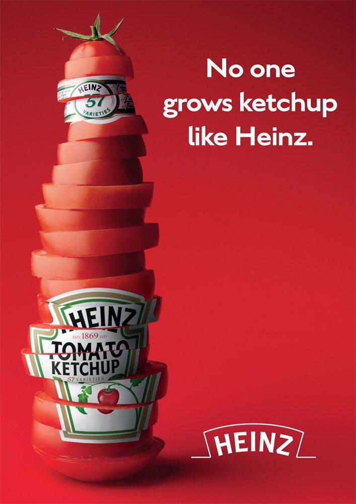 Advertisment for Heinz Ketchup (707*1000) r/AdPorn